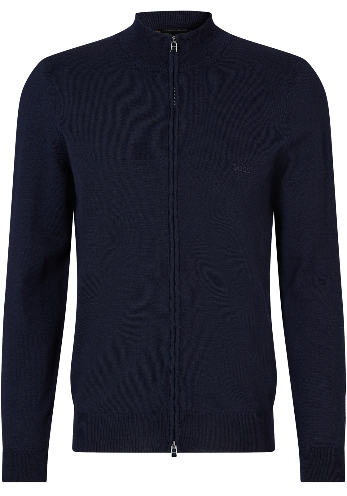 1-4063535193858-50476347-404-hugo_boss-trui-vest-najaar_HR BOSS Balonso regular fit vest wol, heren vest middeldik, donkerblauw