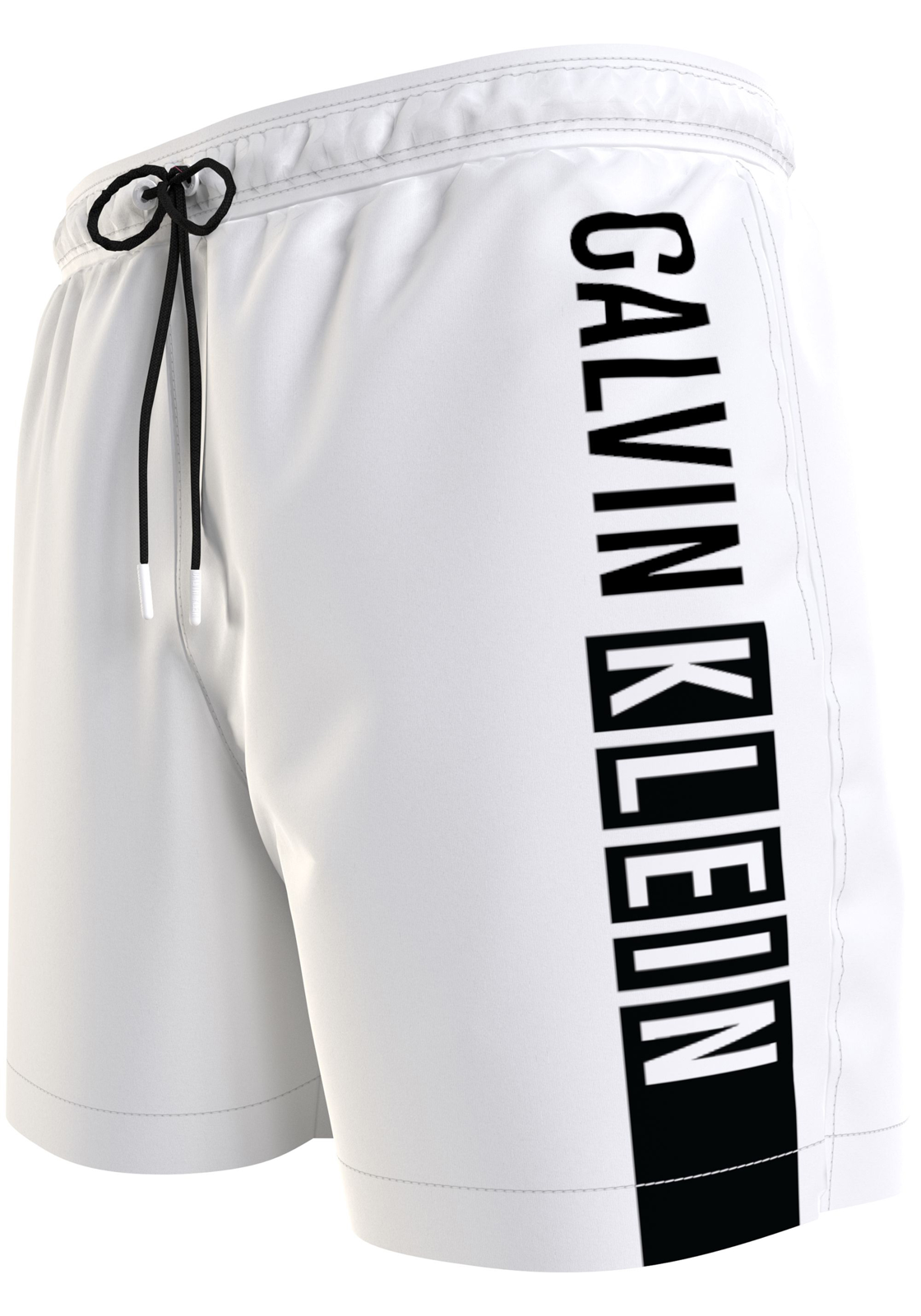 1-8720109705096-calvin_klein-zwembroeken-V24_HR Calvin Klein Medium Drawstring swimshort, heren zwembroek, wit dessin