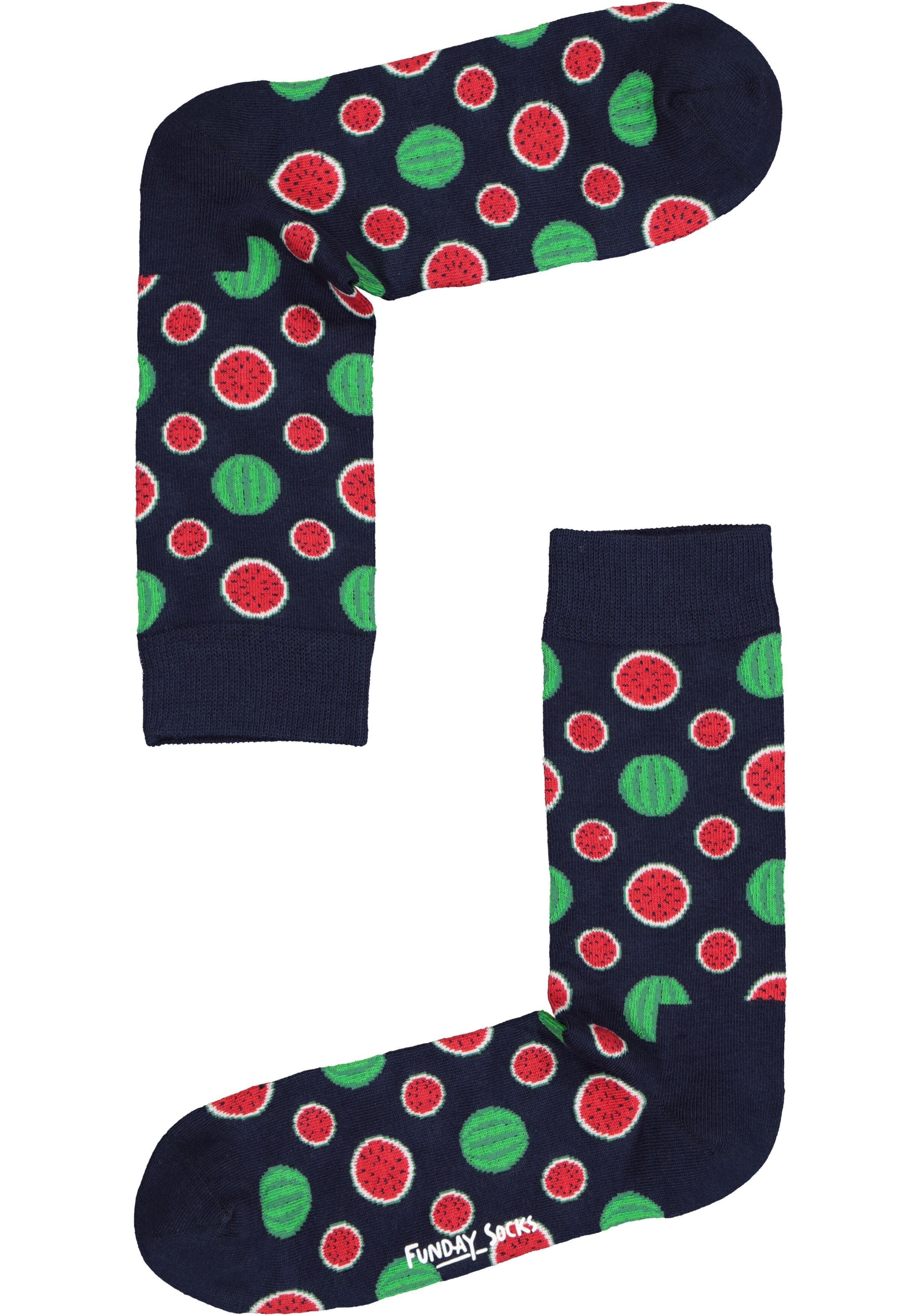Funday Socks Giftset unisex sokken (4-pack), Fruit in een doosje