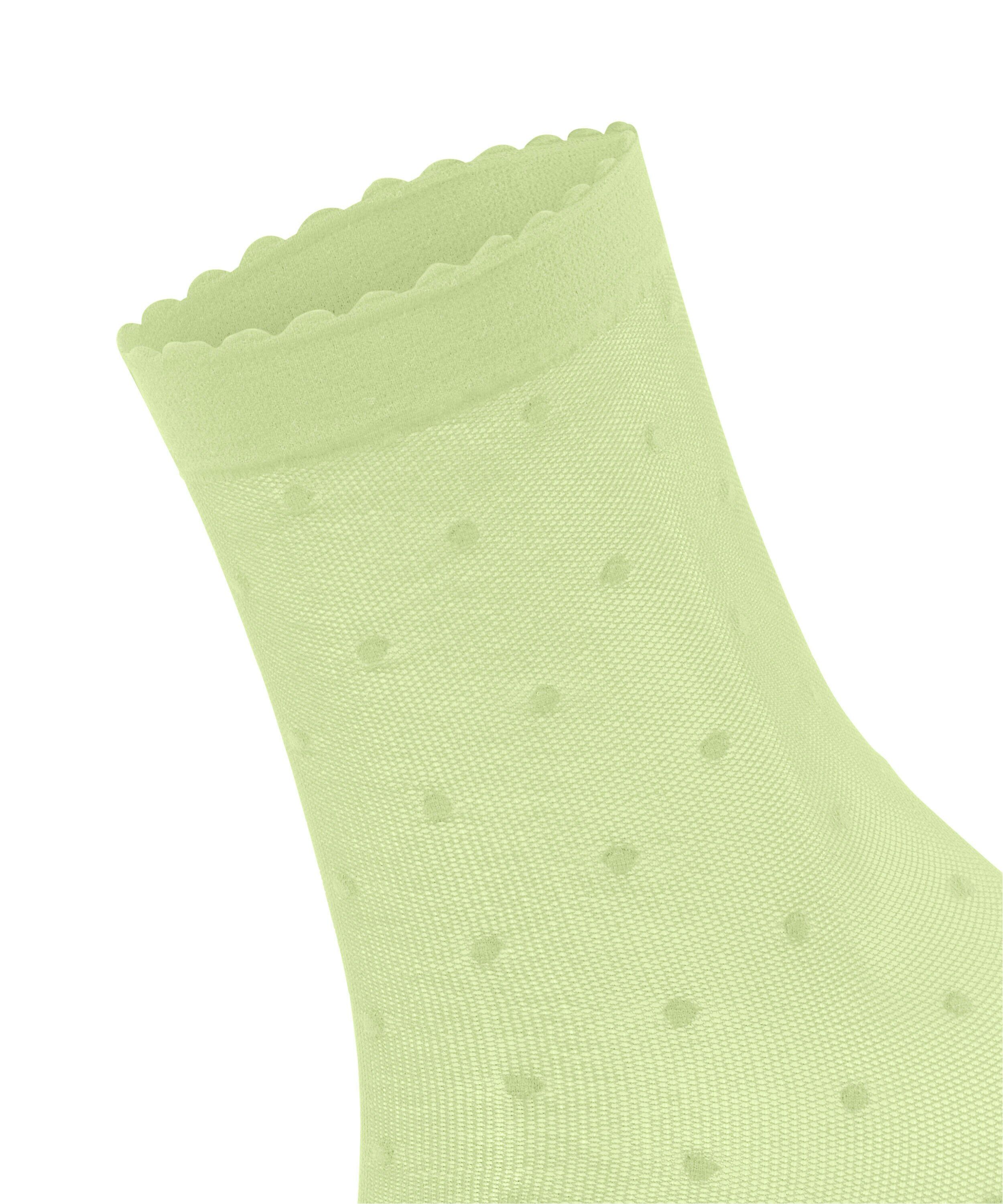 FALKE Dot 15 DEN damessokken, limoengroen (lemon)