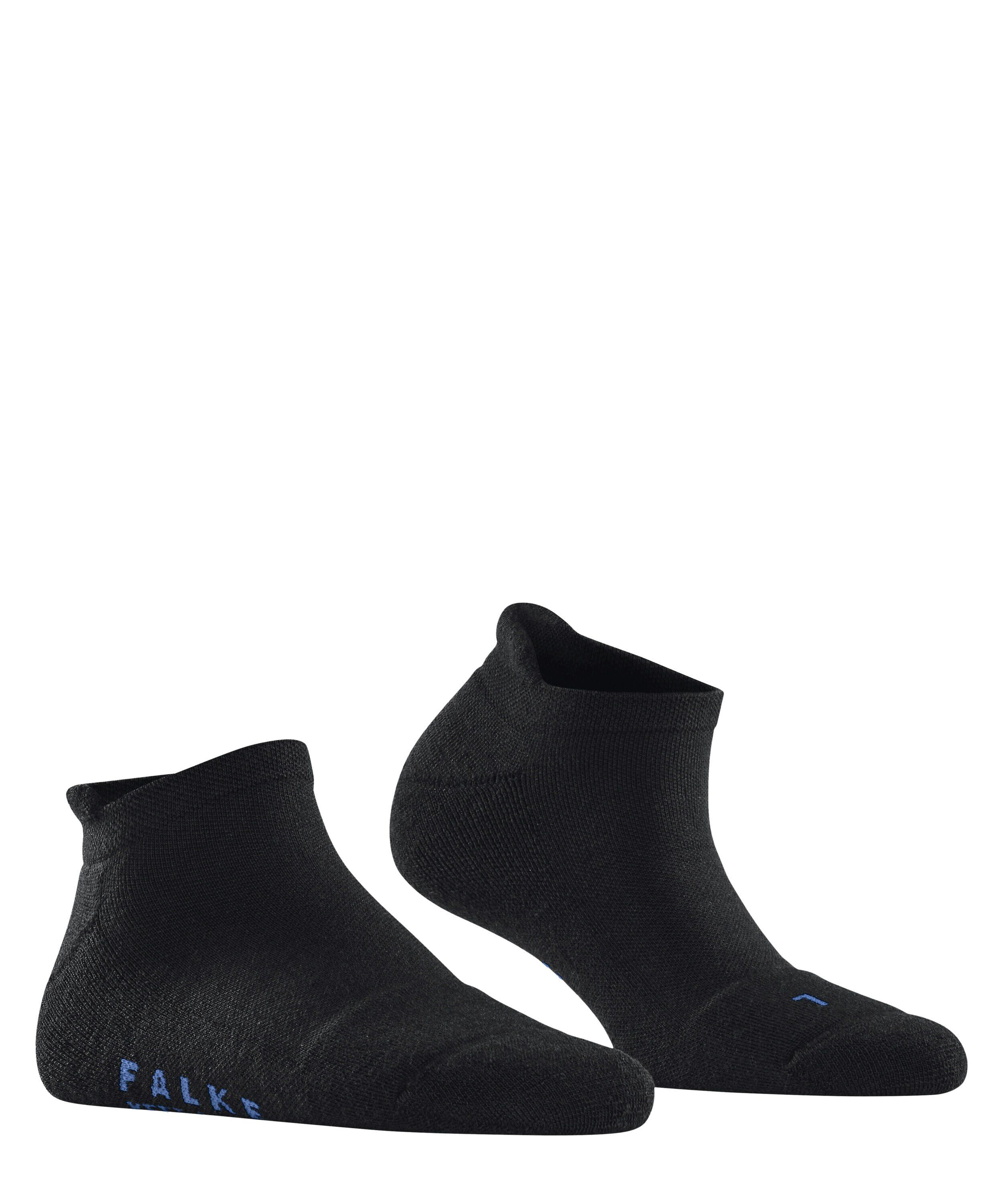FALKE Keep Warm dames sneakersokken, zwart (black)