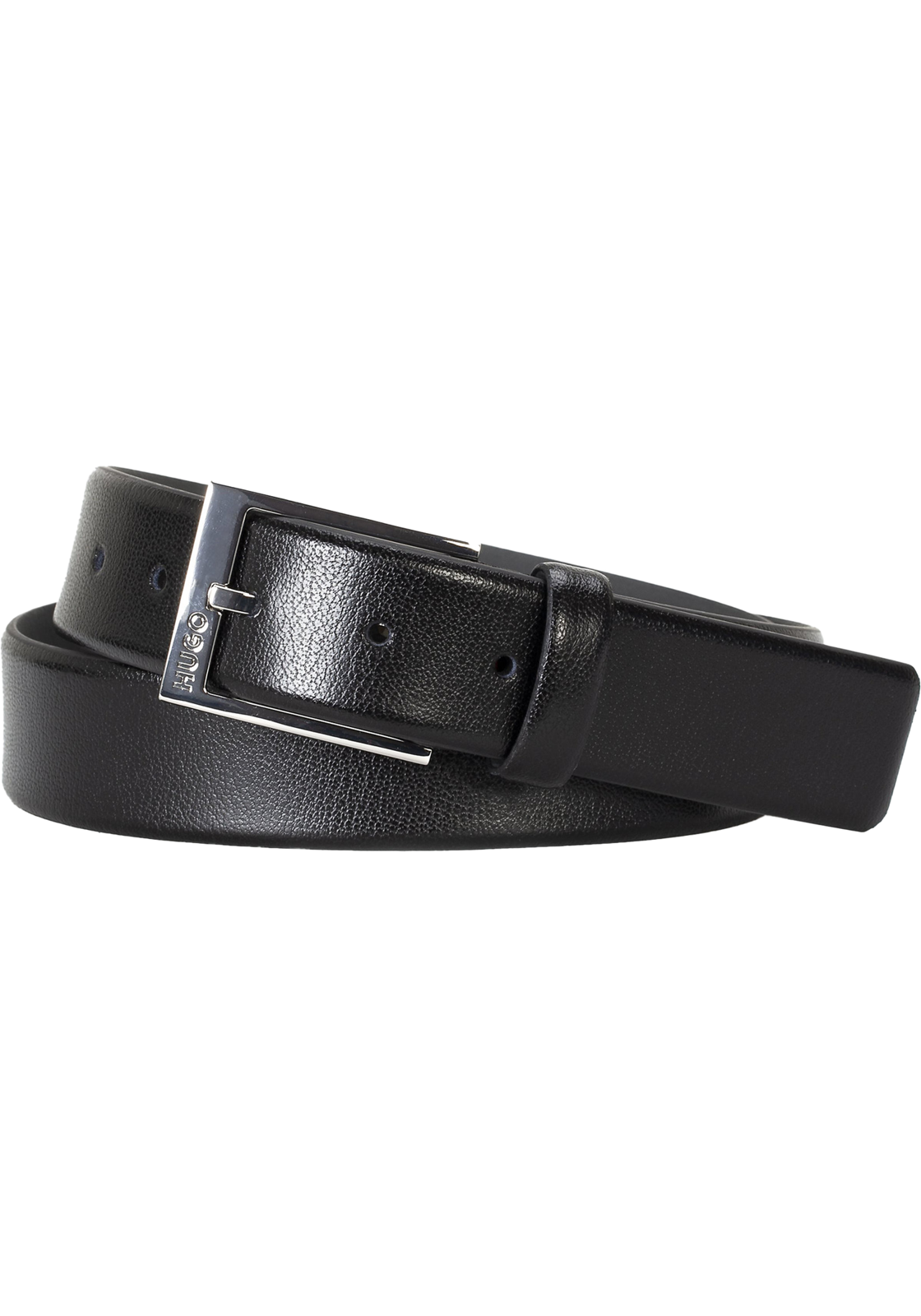 1-4029047250977-50385627-001-hugo_boss-riem_HR HUGO leren heren riem, zwart