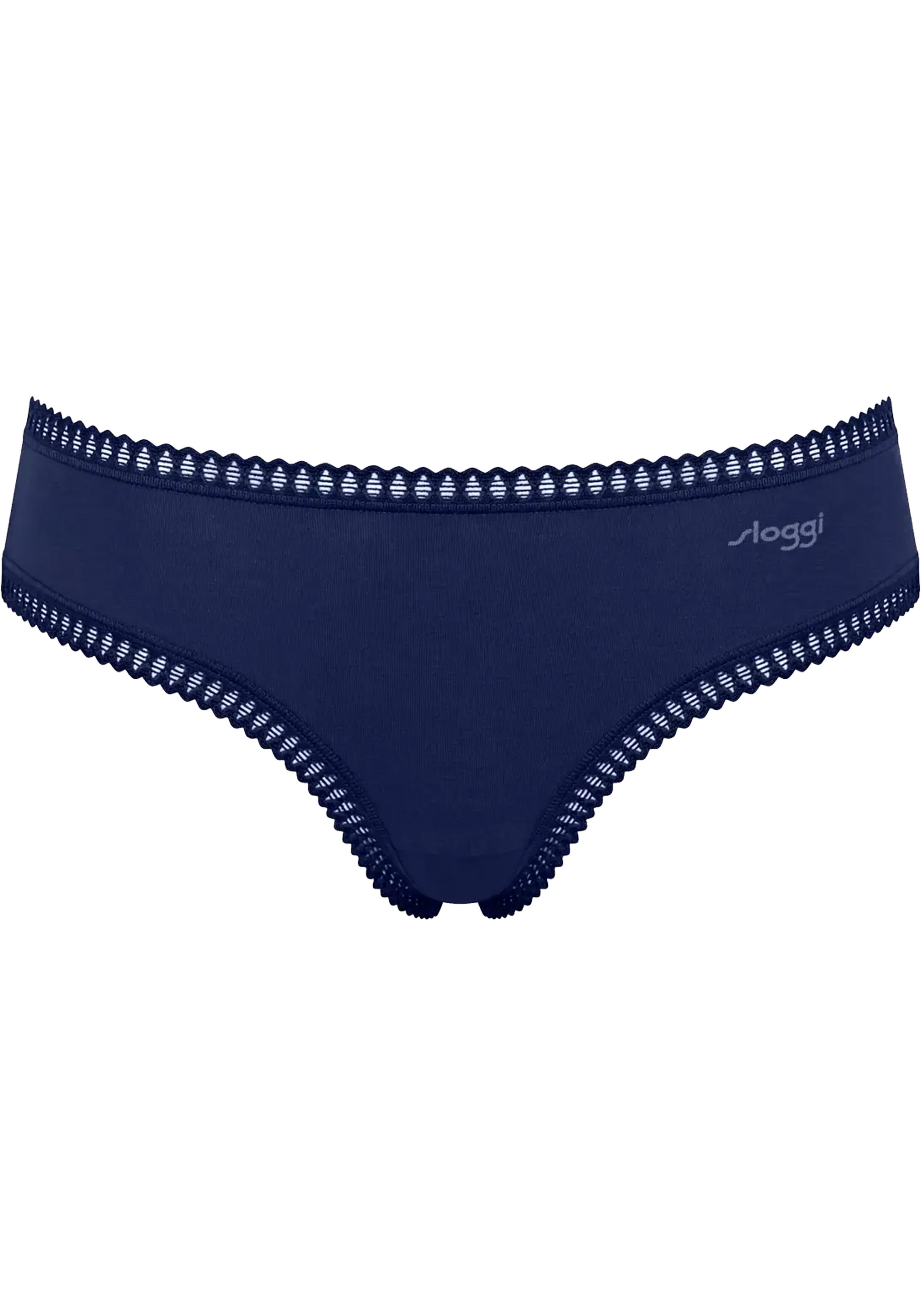 Sloggi Women GO Crush Hipster (3-pack), dames slip, zwart, blauw, print