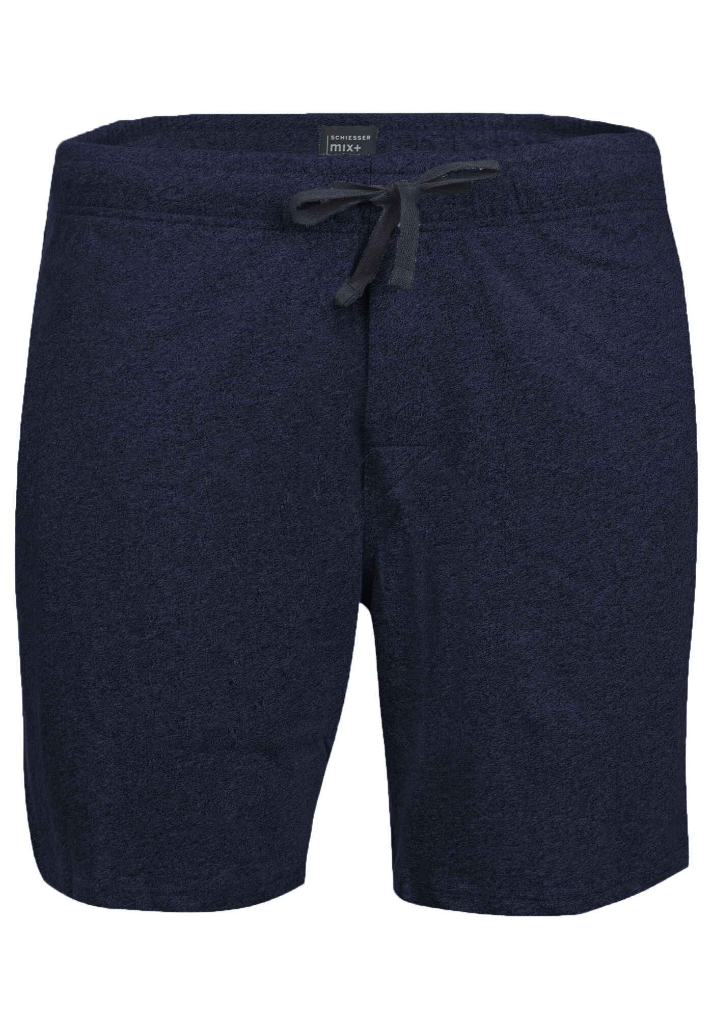 SCHIESSER Mix+Relax lounge broek, korte pijpen, dun, blauw 
