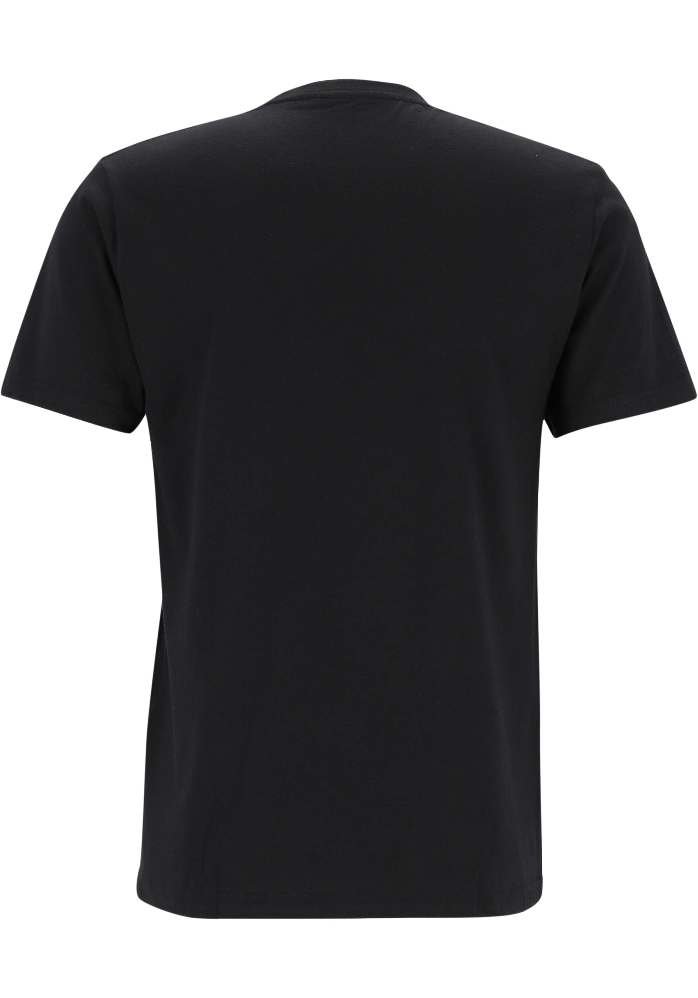 Ceceba heren T-shirts regular fit (2-pack), O-hals, zwart