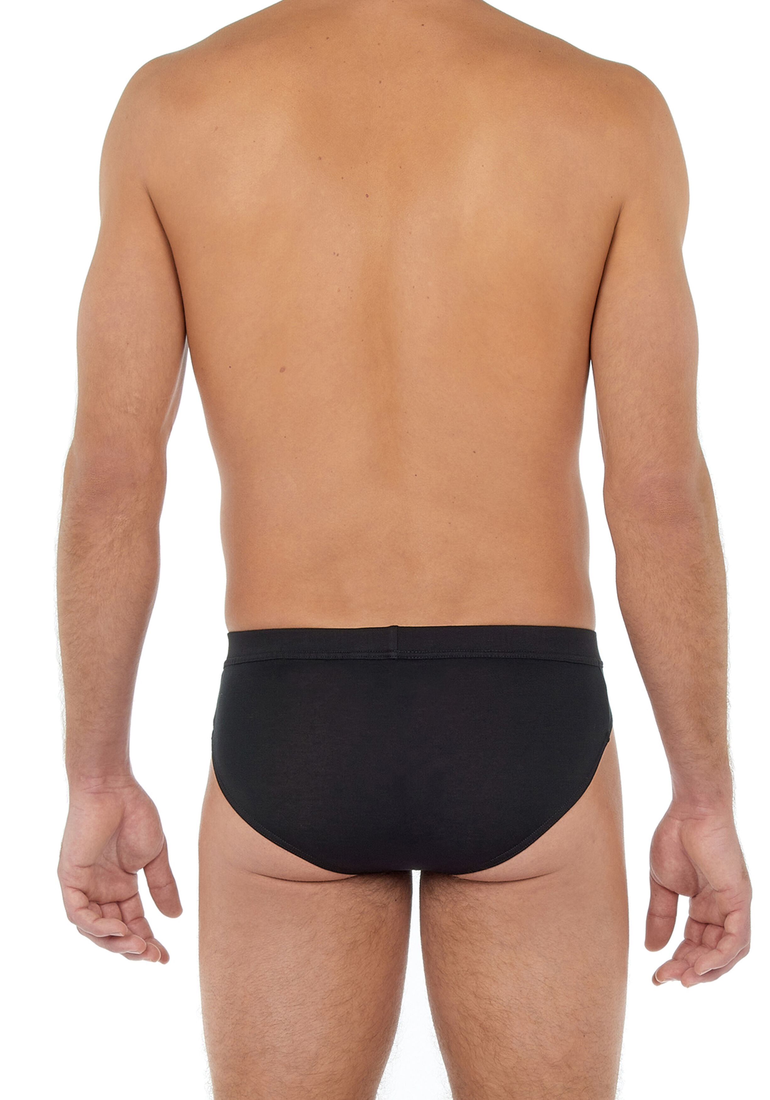 HOM Tencel soft comfort mini briefs (1-pack), heren slip, zwart