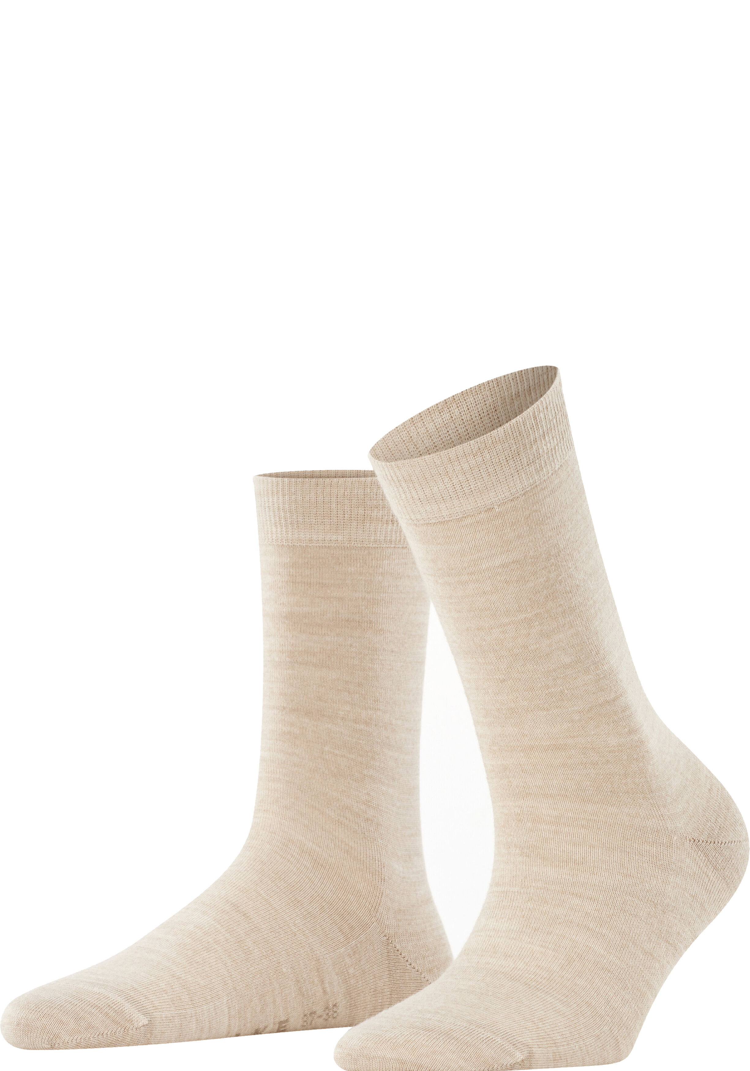 FALKE Softmerino damessokken, beige (linn mel.)