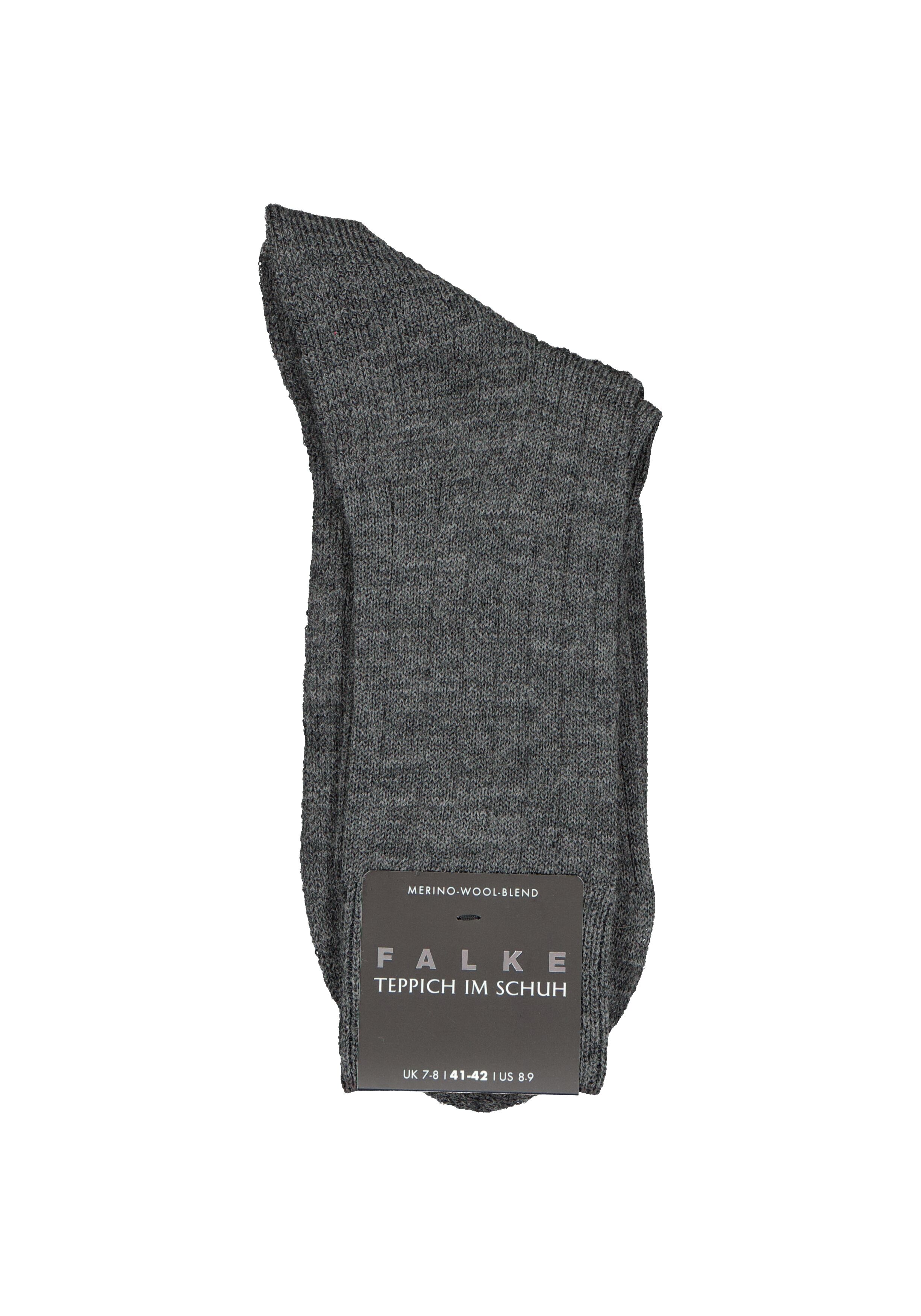 FALKE Teppich im Schuh herensokken, donker grijs (dark grey)