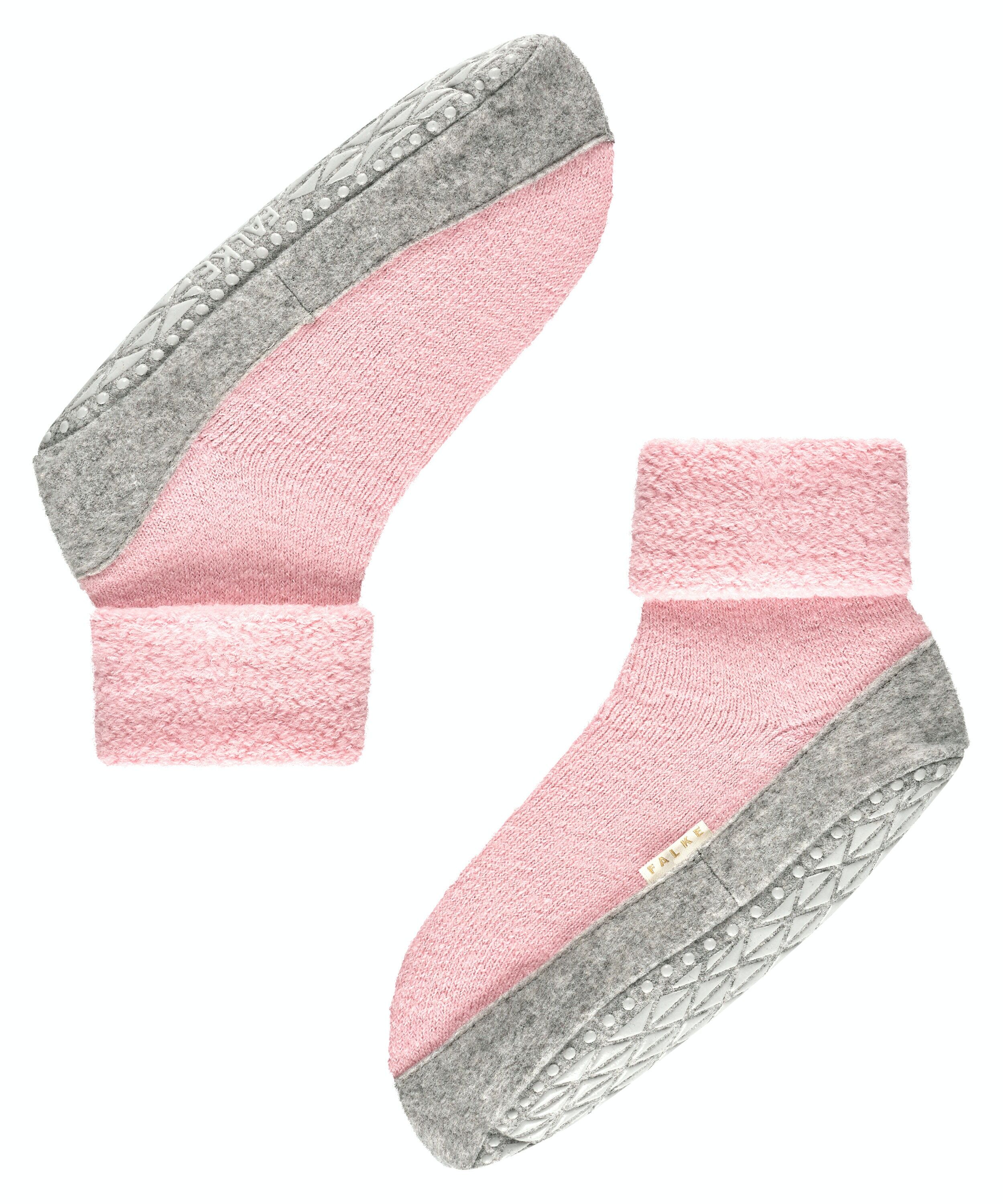 FALKE Cosyshoe dames pantoffels, roze (almond blossom)