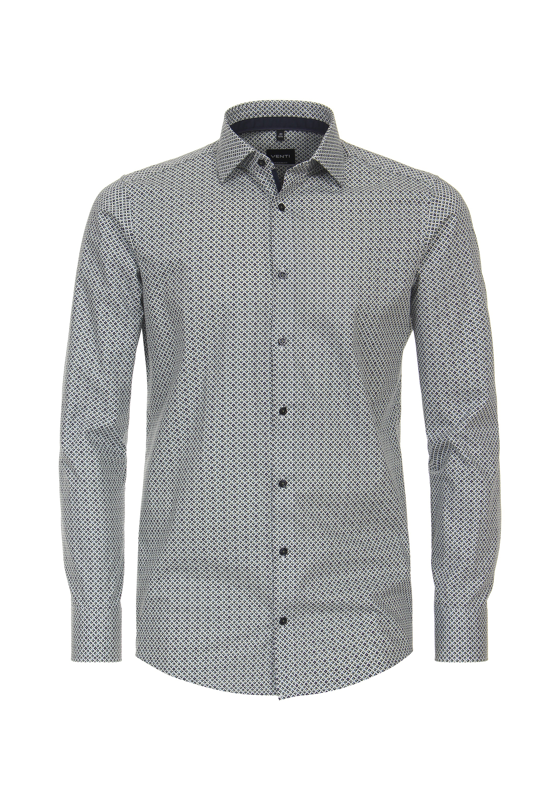 VENTI modern fit overhemd, mouwlengte 72 cm, popeline, groen VENTI modern fit overhemd, mouwlengte 72 cm, popeline, groen