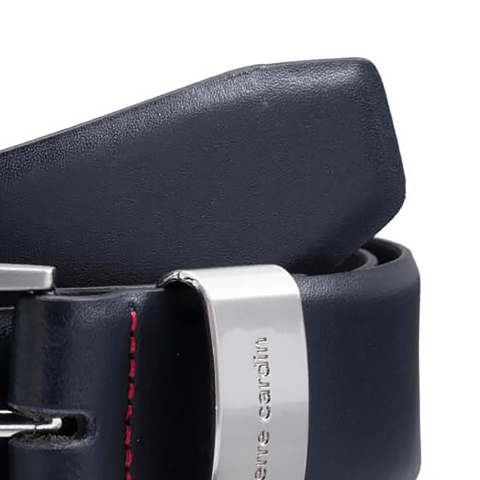 PIERRE CARDIN leren heren riem, marine