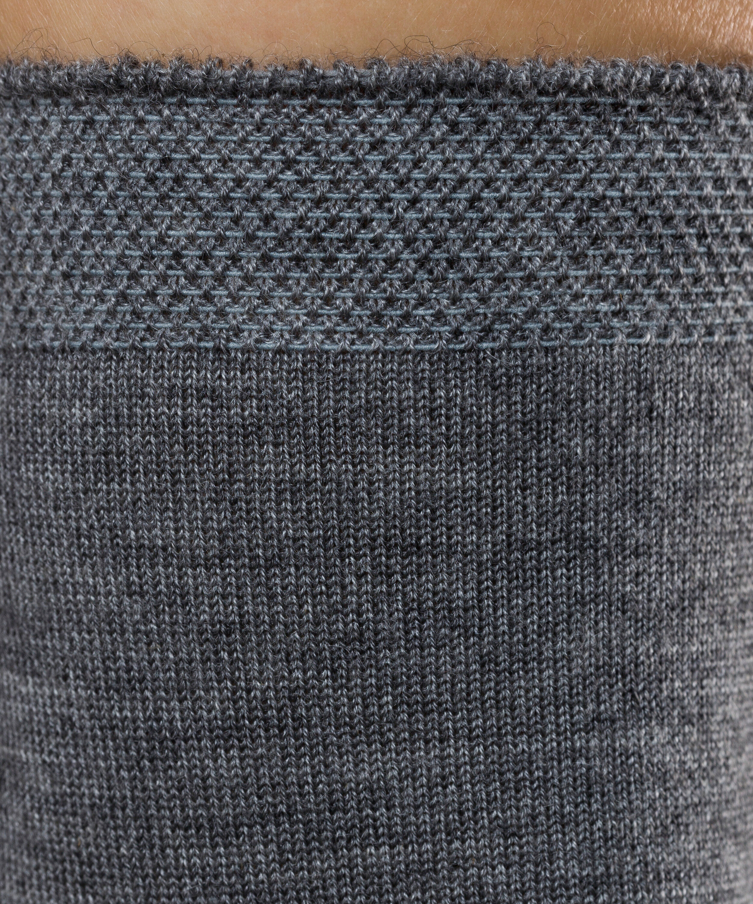 FALKE No. 1 Finest Cashmere damessokken, grijs (light greymel.)