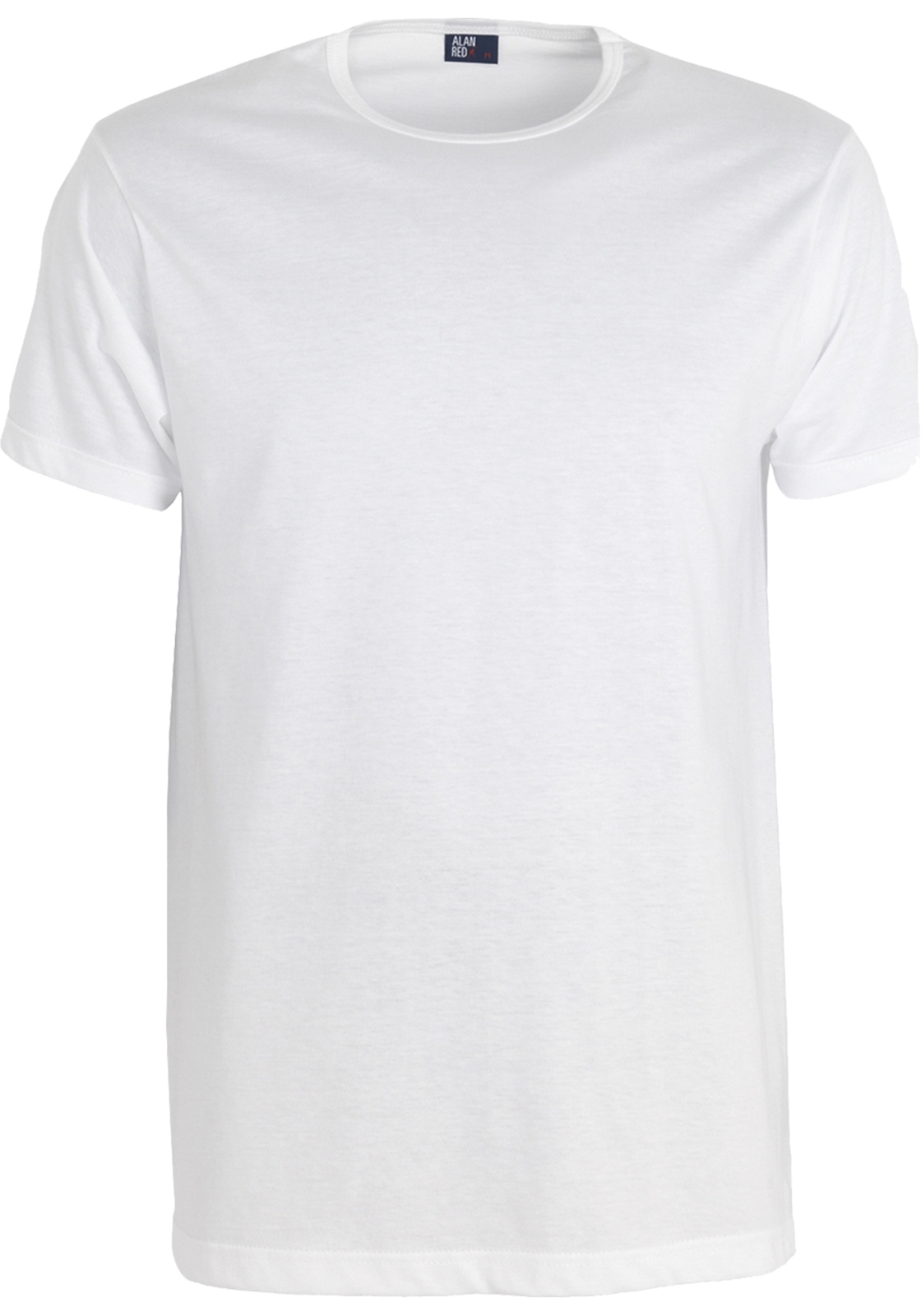 derby_wit_1_pack-02 ALAN RED T-shirts Derby extra lang (2-pack), O-hals, wit