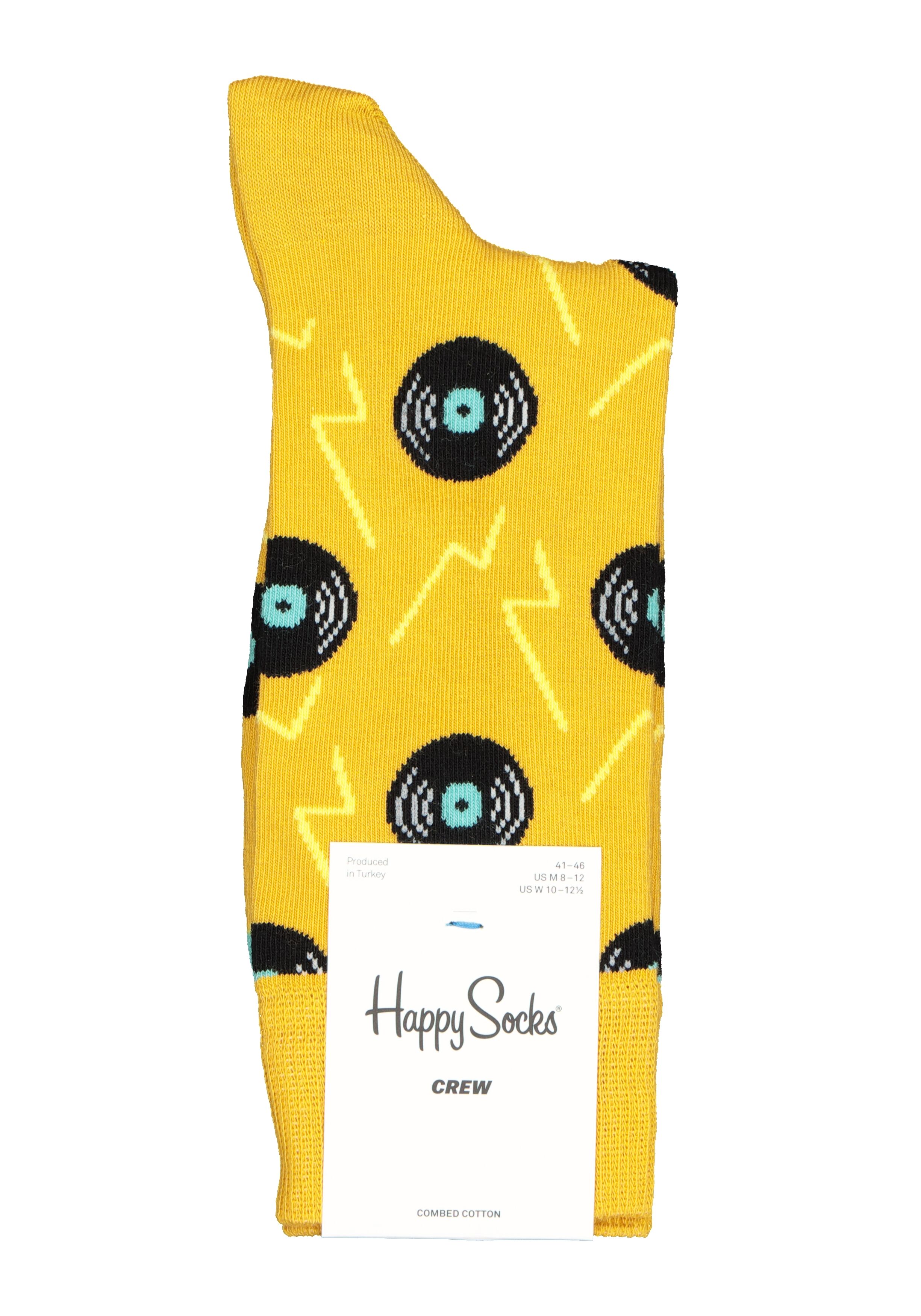 Happy Socks Vinyl Sock, zomerse plaatjes draaien
