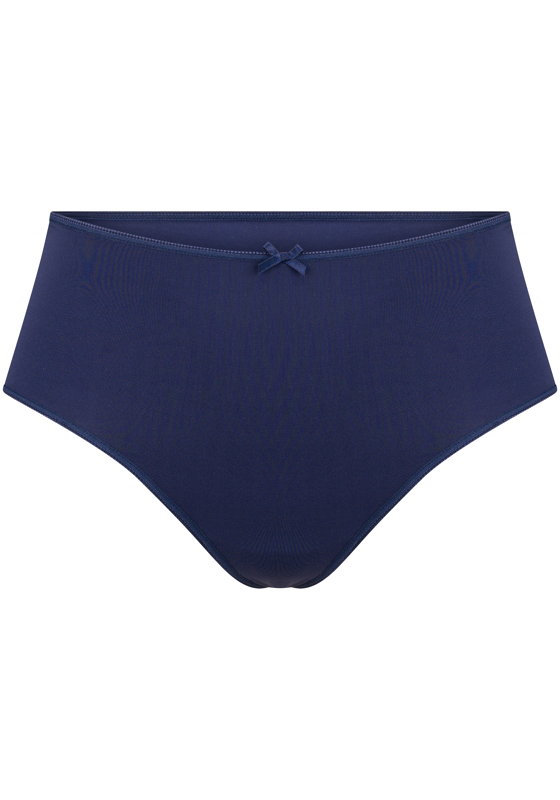 RJ Bodywear Pure Color dames maxi string, donkerblauw RJ Bodywear Pure Color dames maxi string, donkerblauw
