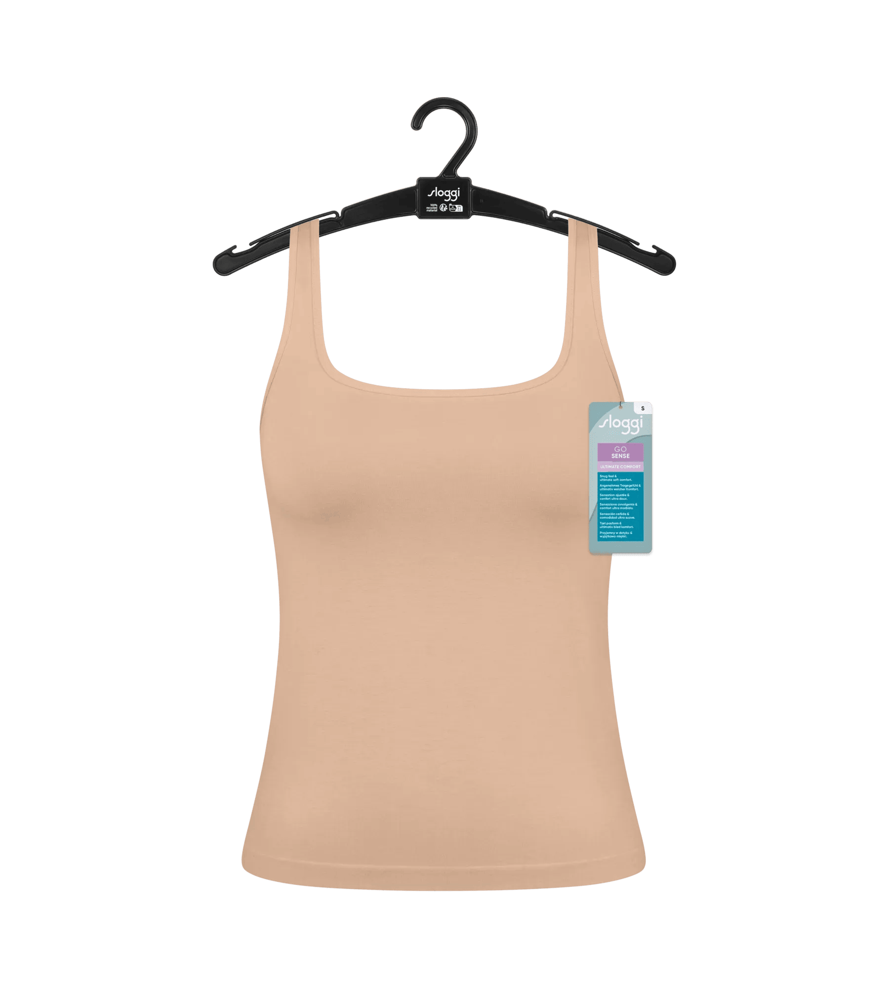 Sloggi Women GO Sense Tank Top (1-pack), dames singlet, beige