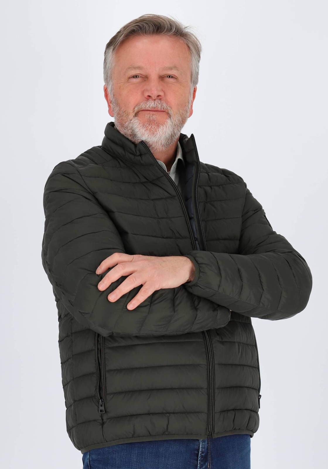 Redmond comfort fit tussenjas, groen Redmond comfort fit tussenjas, groen