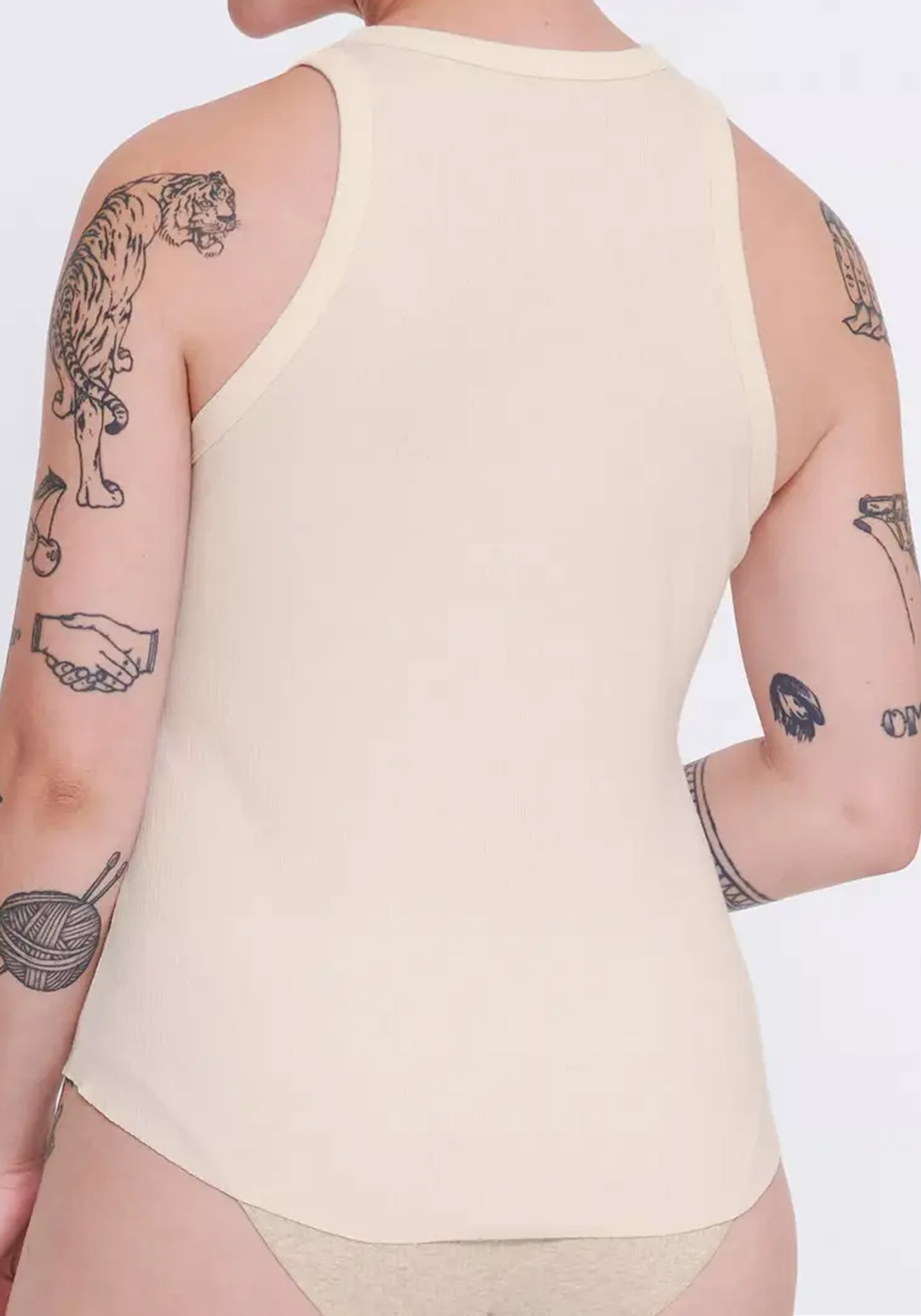 Sloggi Women GO Ribbed Tank Top (1-pack), dames singlet, wit Sloggi Women GO Ribbed Tank Top (1-pack), dames singlet, wit