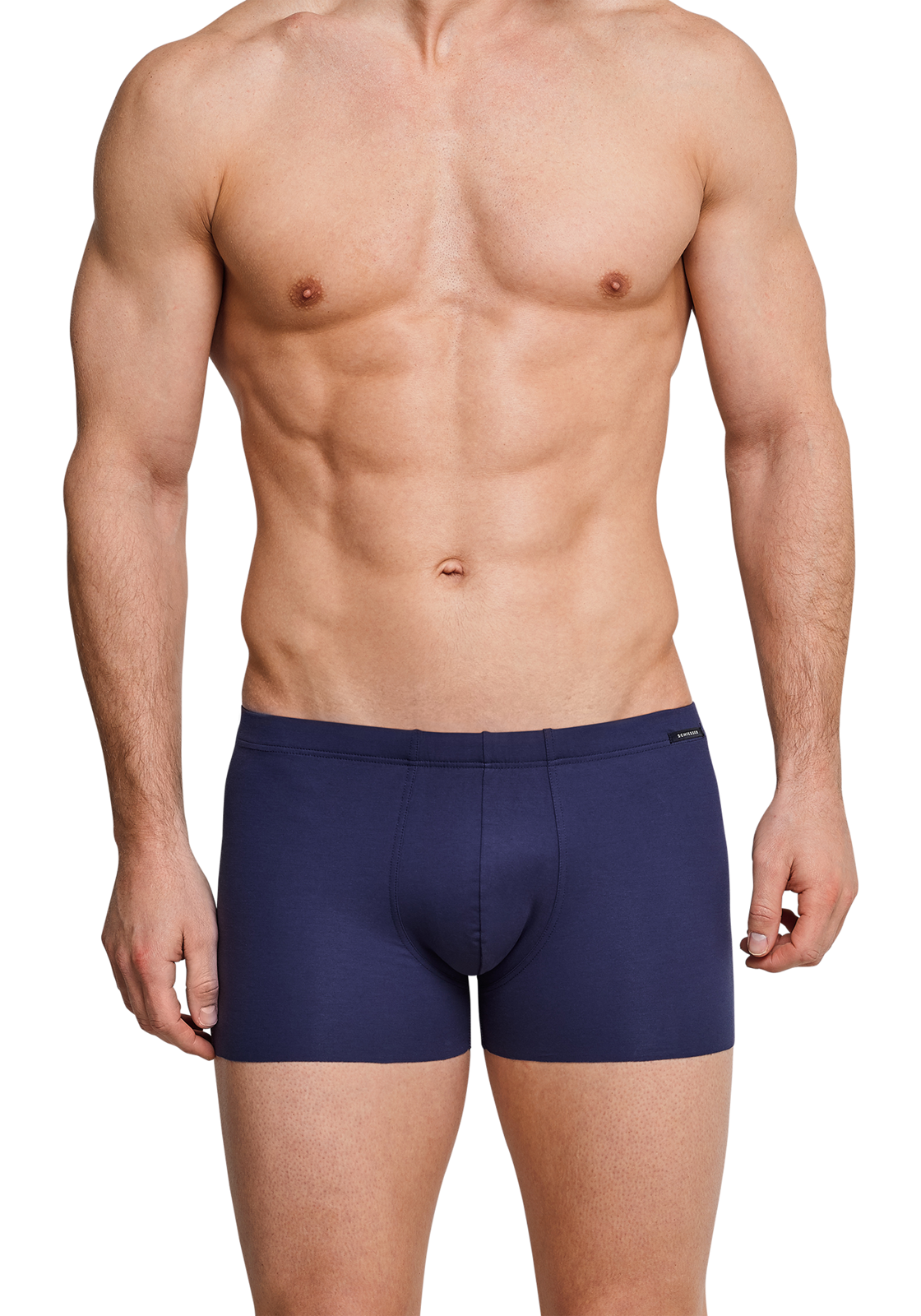 4-4007065687487-schiesser-laser_cut-t-boxershort-1p_HR SCHIESSER Laser Cut shorts (1-pack), naadloos, blauw