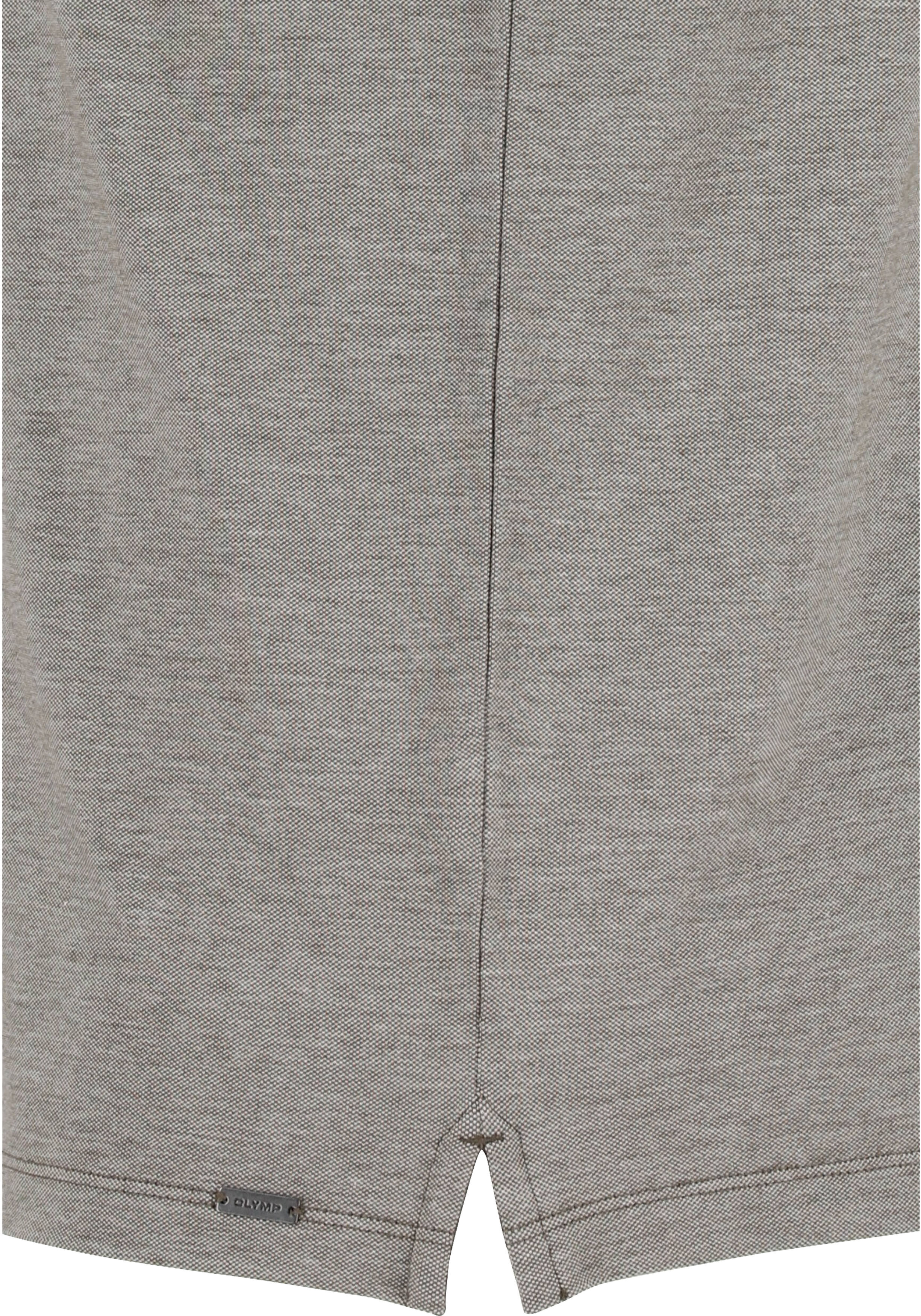 OLYMP Level 5 body fit poloshirt, stretch, bruin