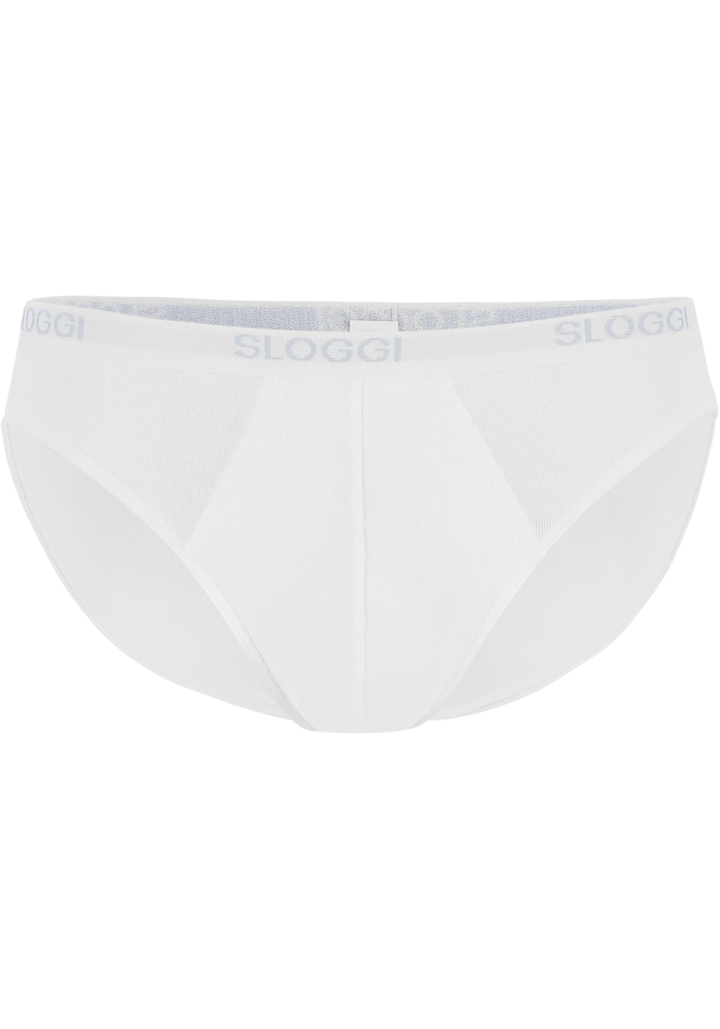 Sloggi Men Basic Mini, heren slips (2-pack), wit