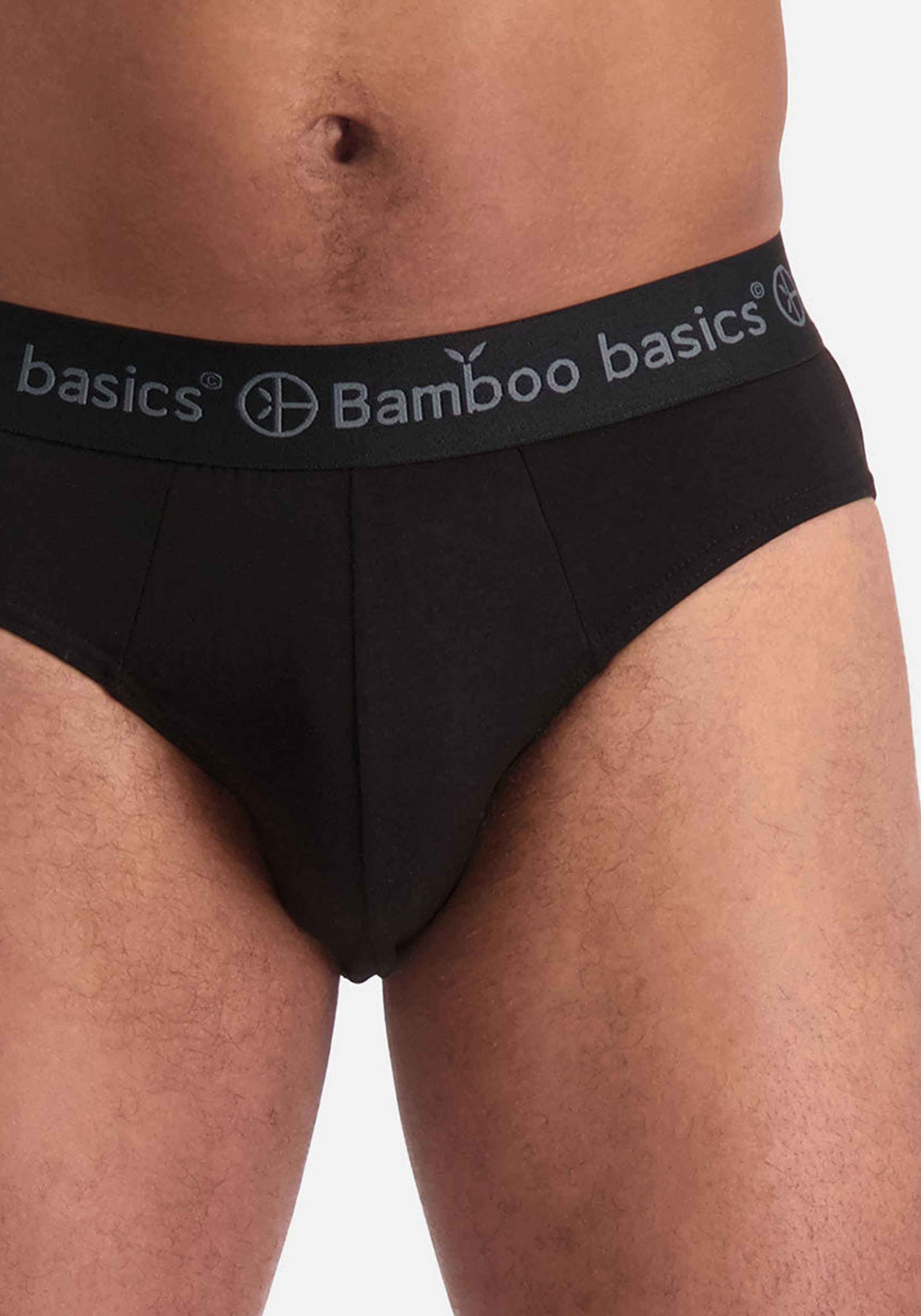 Bamboo Basics James slips (3-pack), heren slip, zwart