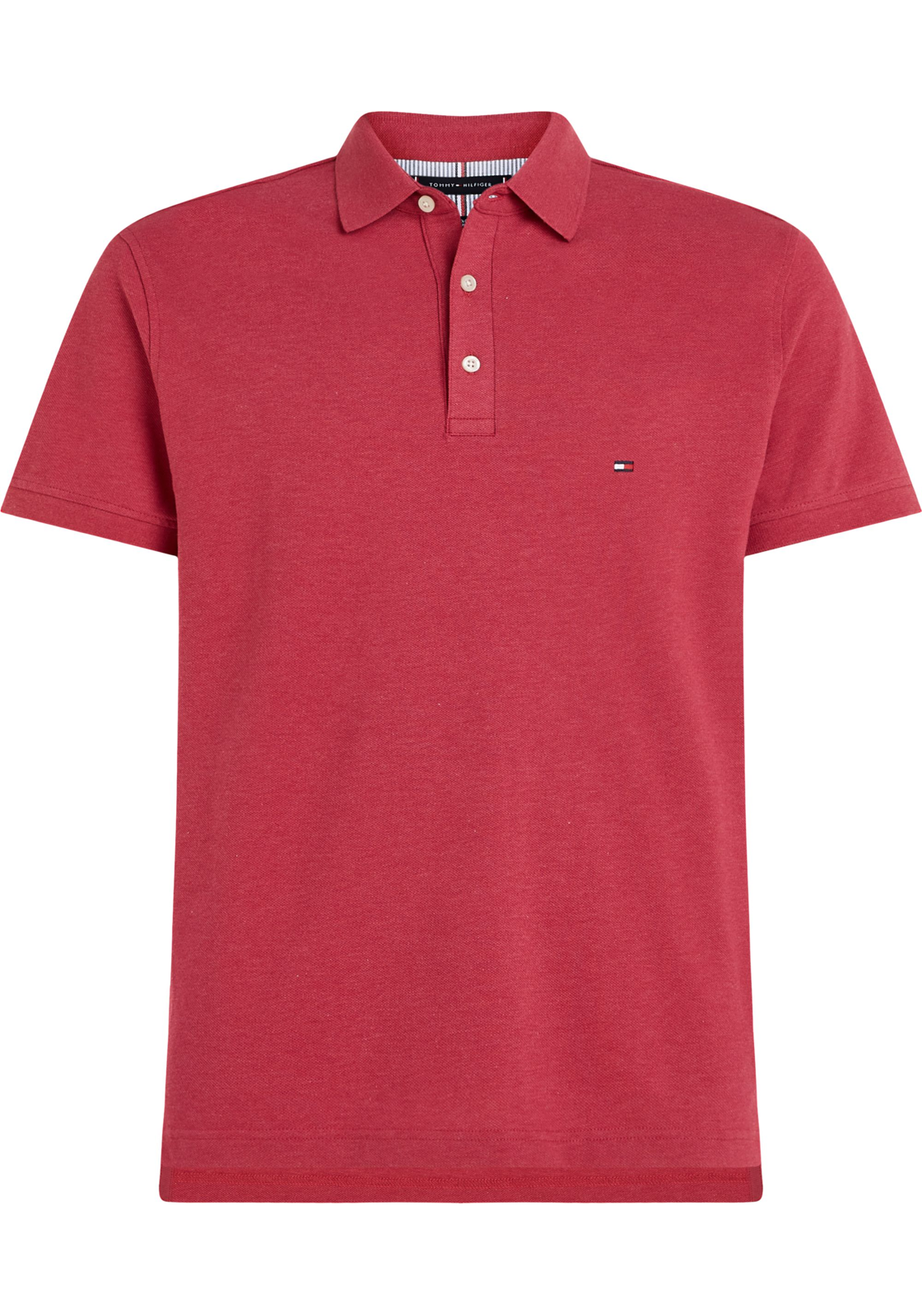 image_2_MW0MW17771U0T_F_C4401wid2000amphei2000ampop_usm1710 Tommy Hilfiger 1985 Slim Polo, heren poloshirt, roze melange