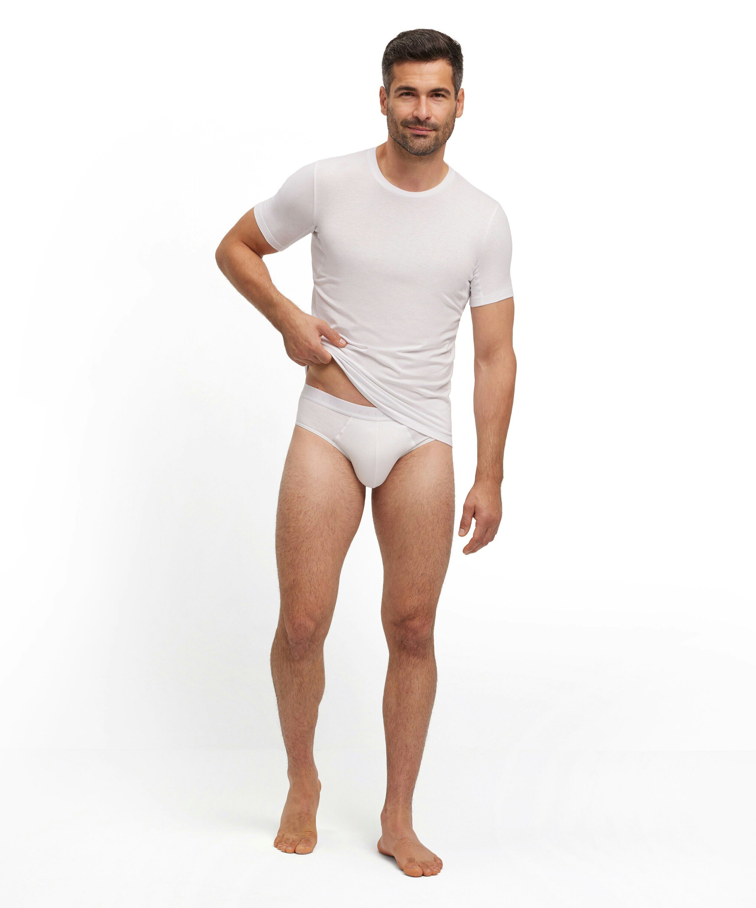 FALKE heren slip Daily Climate Control, slip, wit (white)