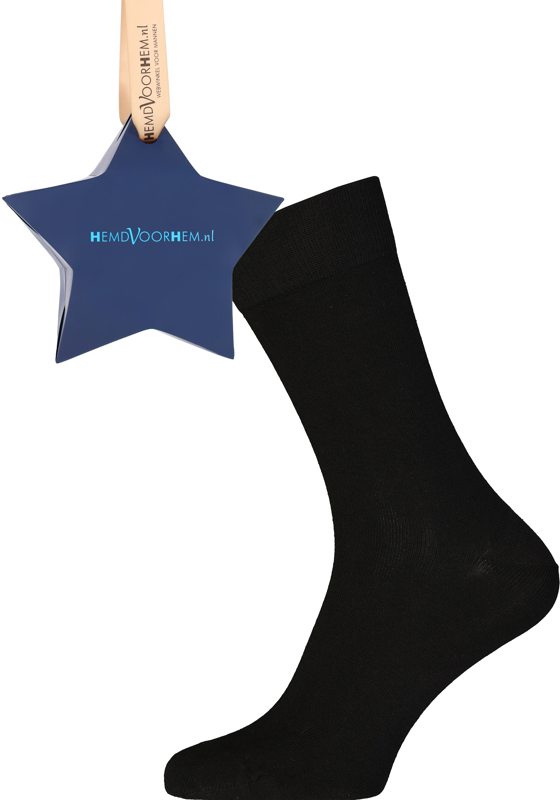 Cadeau VENT herensokken katoen (2-pack), zwart in cadeauverpakking Cadeau VENT herensokken katoen (2-pack), zwart in cadeauverpakking
