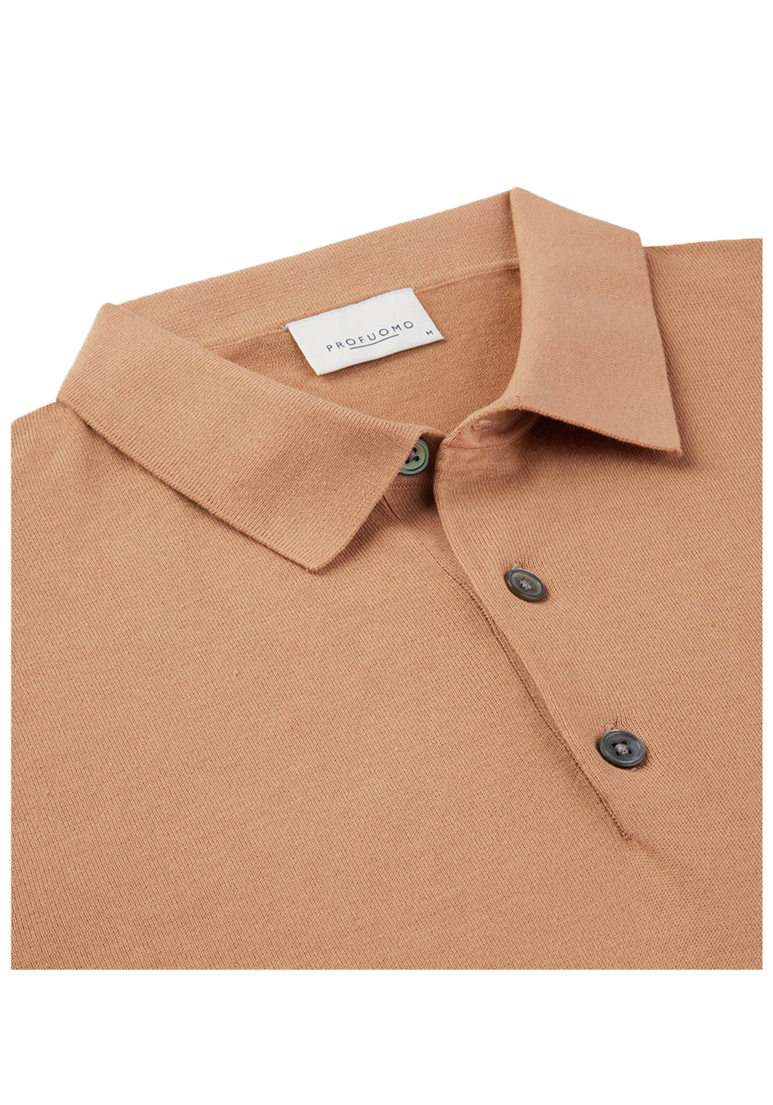 2-8716172097015-profuomo-PPUJ10028A_HR Profuomo slim fit heren polo, oranje