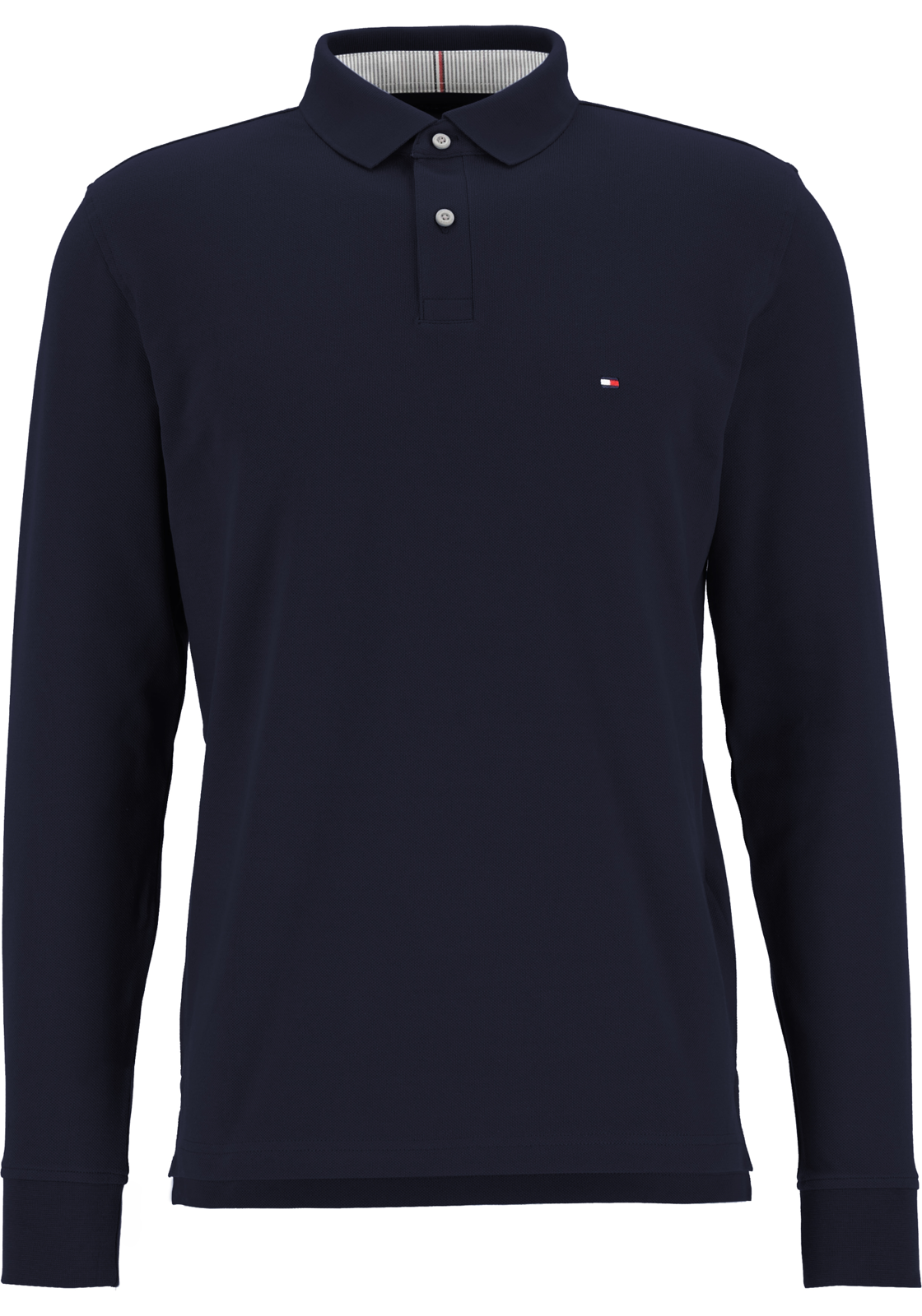 1-8720115536288-tommy_hilfiger-TH_MW0MW20183C9T_PS_blauw_4_foto_HR Tommy Hilfiger 1985 regular long sleeve polo, donkerblauw (Desert Sky)