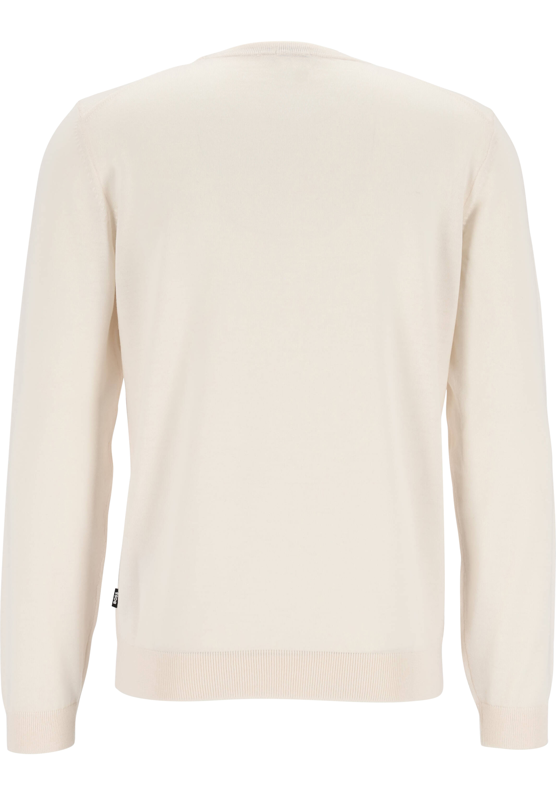 3-4063537034289-BOSS-BOSS_TR_wit_50468261131_4fotos_HR BOSS Melba slim fit trui wol, heren pullover met V-hals, wit