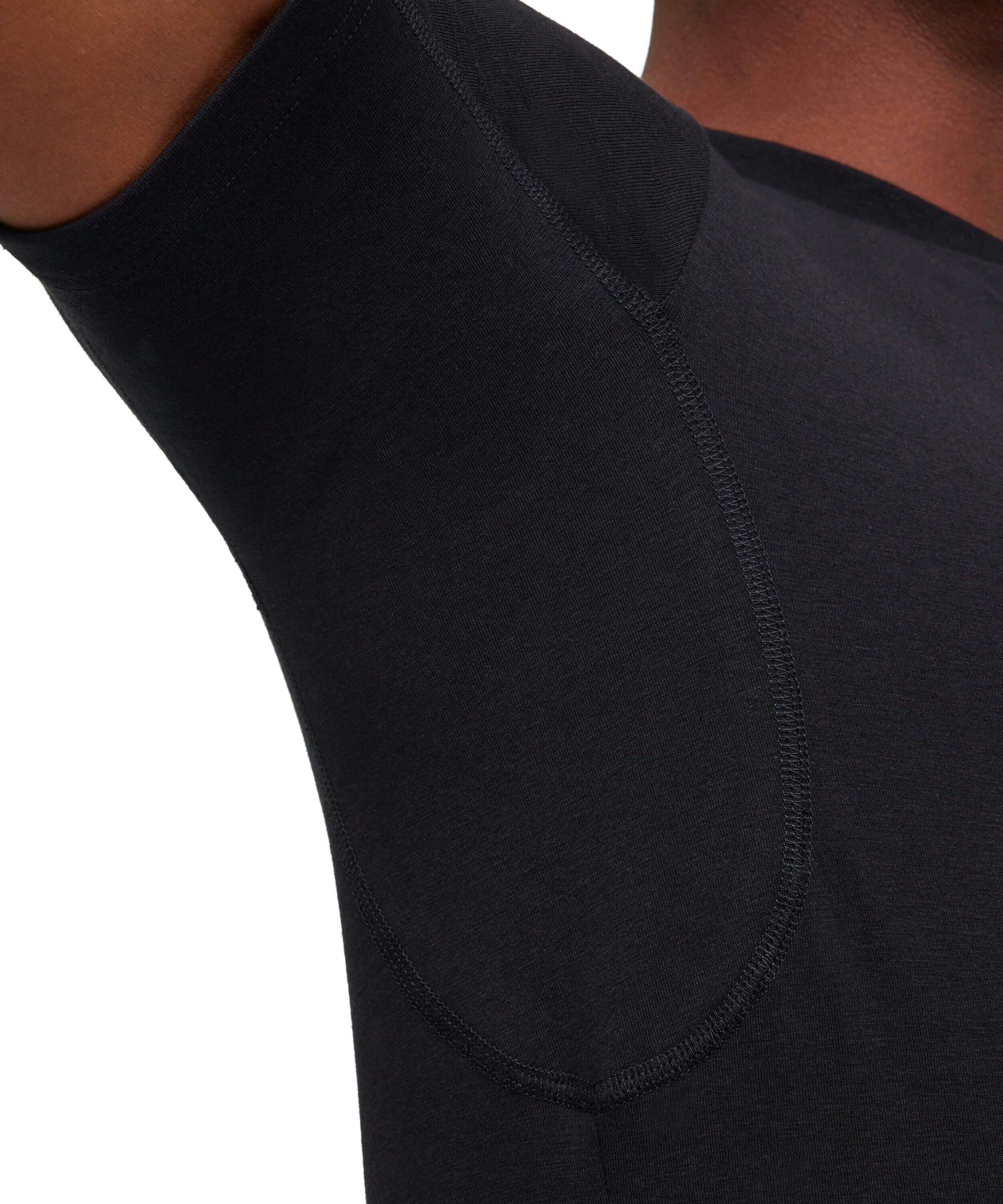 FALKE heren T-shirt Daily Climate Control, korte mouw, zwart (black)