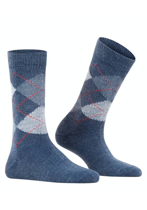 Burlington Whitby damessokken, blauw (deep blue) Burlington Whitby damessokken, blauw (deep blue)