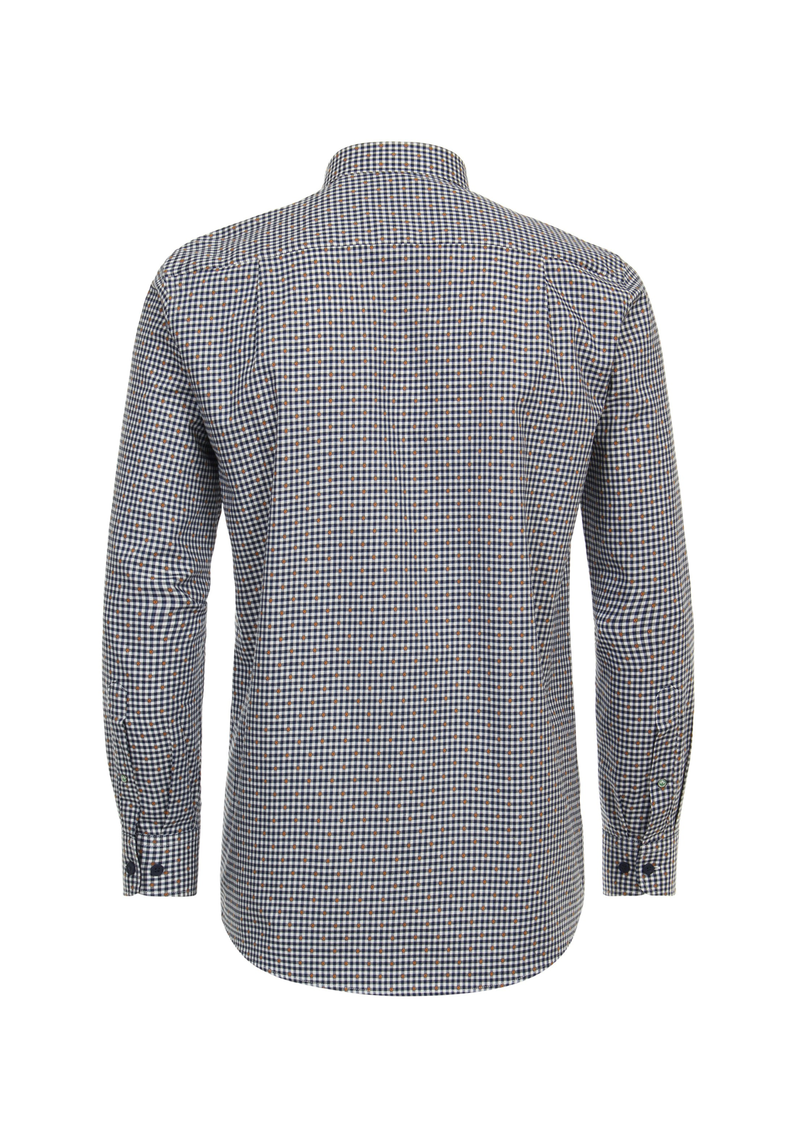 Redmond comfort fit overhemd, twill, blauw geruit - 242030111-10 Redmond comfort fit overhemd, twill, blauw geruit - 242030111-10