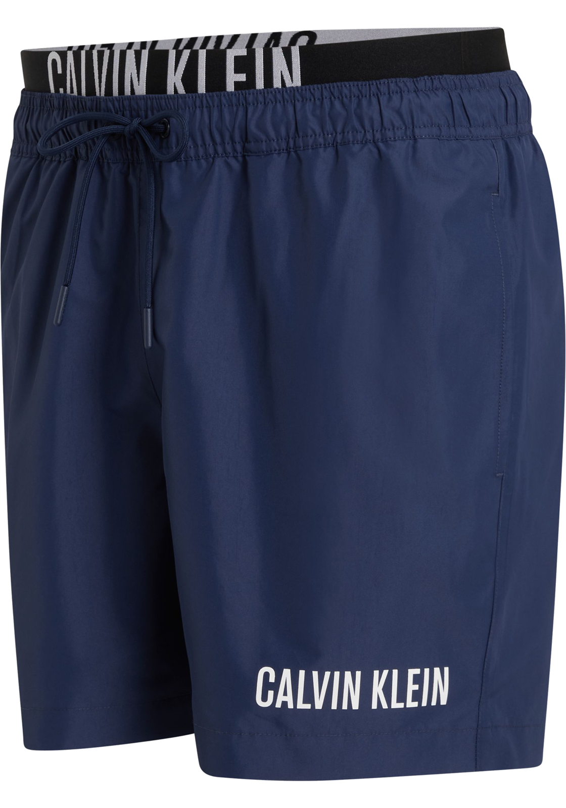 1-8720109717914-calvin_klein-zwembroeken-V24_HR Calvin Klein Medium Drawstring double waistband swimshort, heren zwembroek, navy blauw