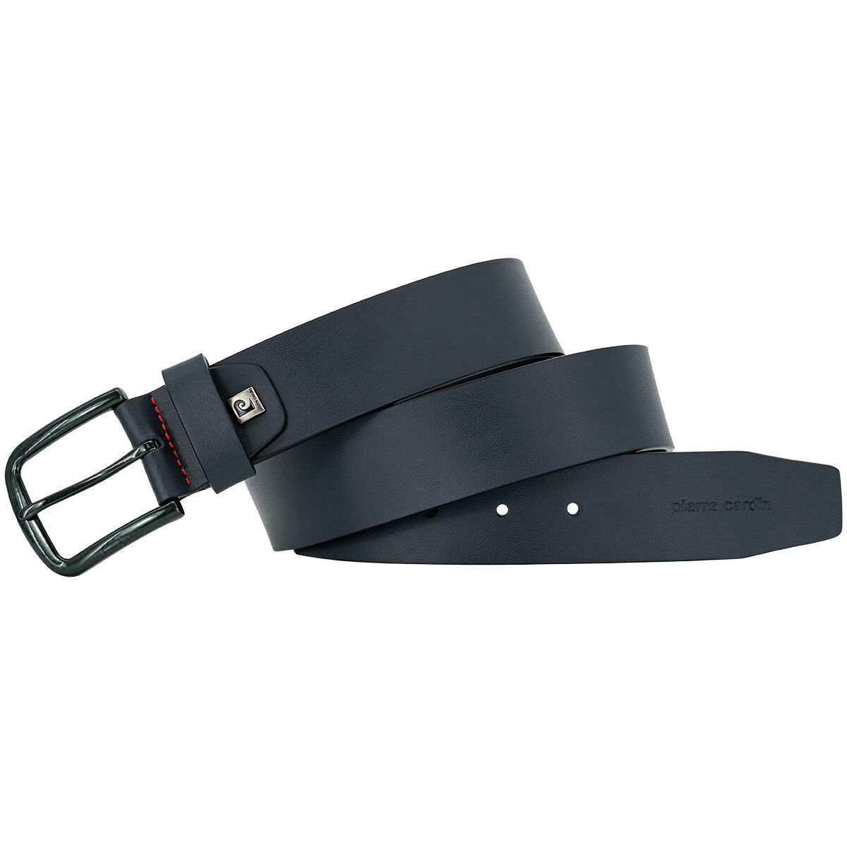 PIERRE CARDIN leren heren riem, marine