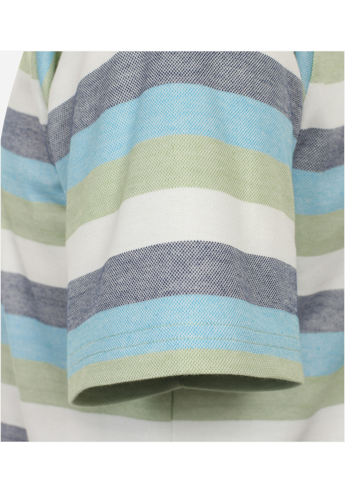 image_5_ba157710bd426fc9700dbb4eeafb2784jpgautoformatbgF3F3F3blend-alpha100blend-colorF3F3F3blend-modedarkenfitclampp Redmond regular fit heren polo, pique, groen gestreept