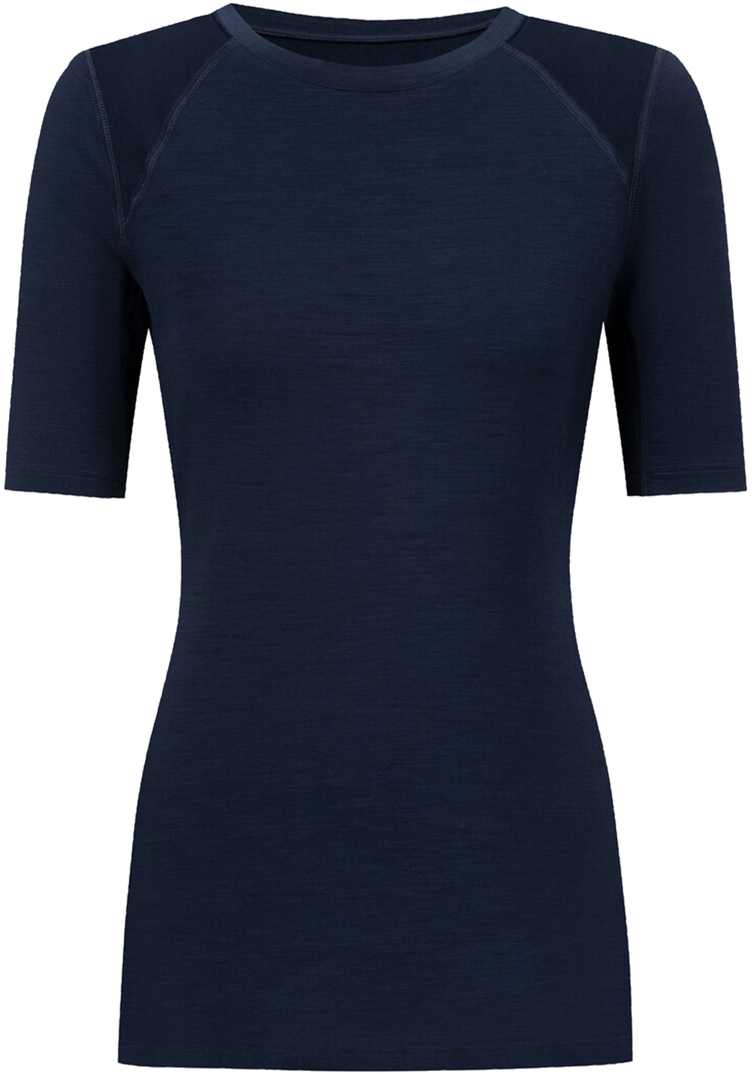 Mey dames T-shirt Prfrmnc+, thermo T-shirt korte mouw met O-hals donkerblauw