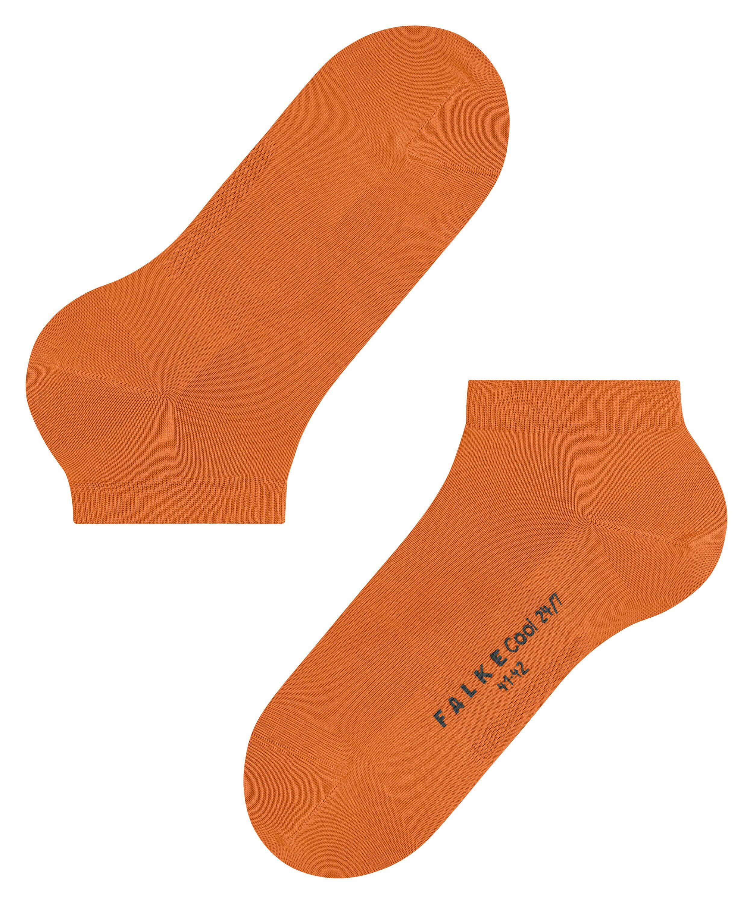 FALKE Cool 24/7 heren sneakersokken, oranje (sapote)