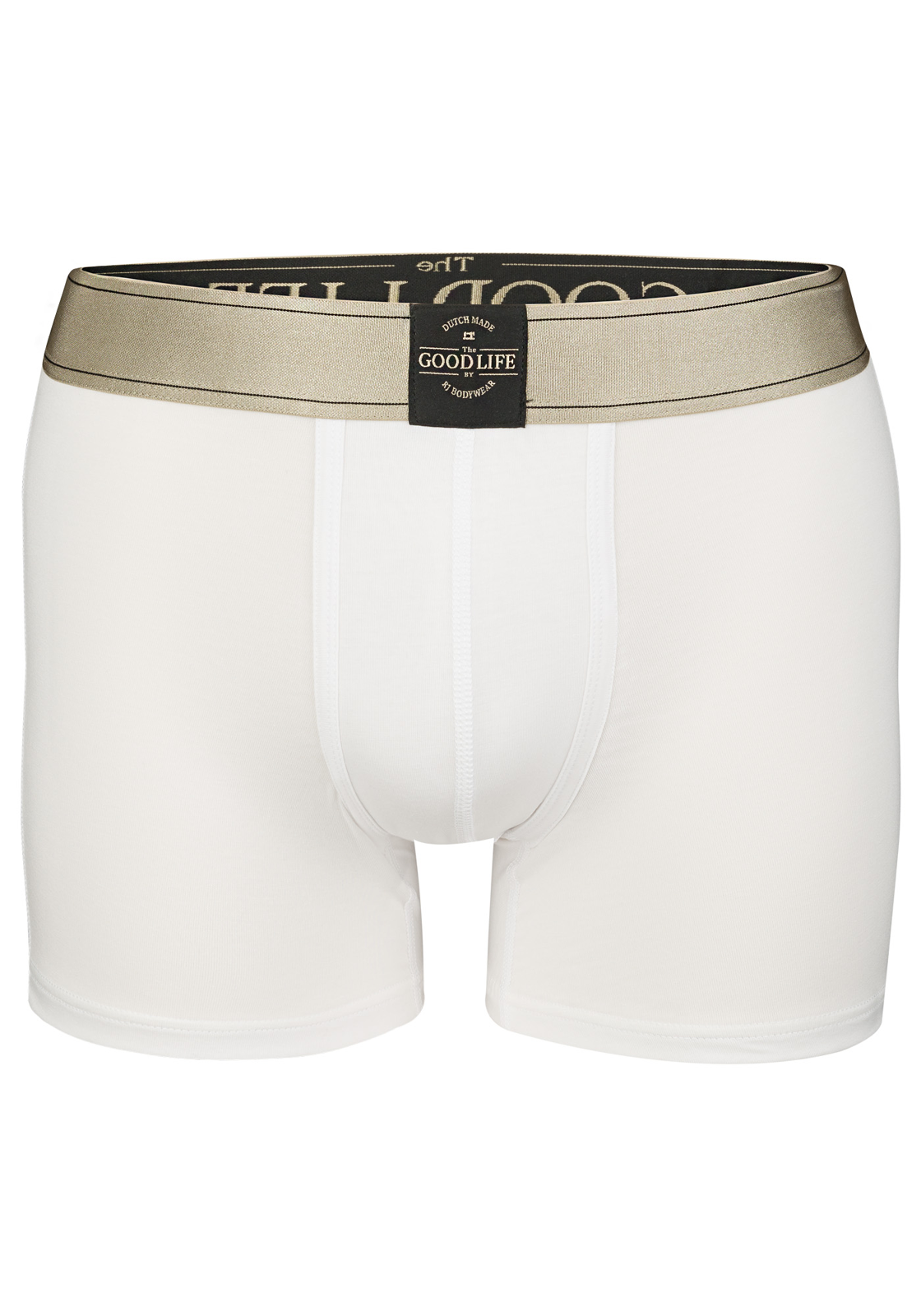 RJ_Bodywear-ondergoed-35-032-wit RJ Bodywear The Good Life boxers (2-pack), heren boxershort lang, wit