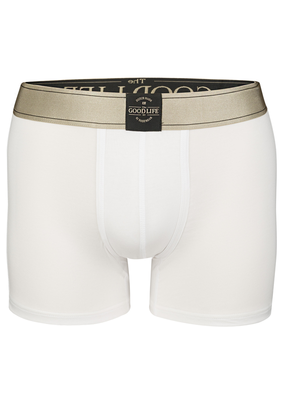 RJ Bodywear The Good Life boxers (2-pack), heren boxershort lang, wit RJ Bodywear The Good Life boxers (2-pack), heren boxershort lang, wit