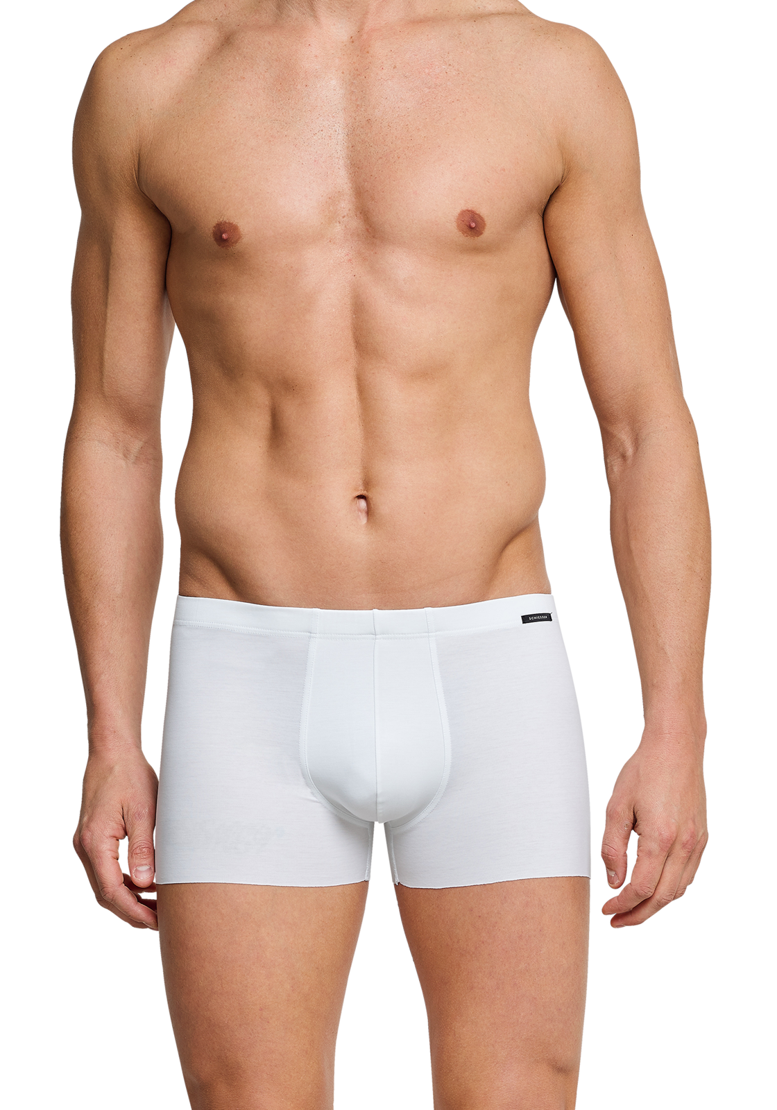 4-4007065687425-schiesser-laser_cut-t-boxershort-1p_HR SCHIESSER Laser Cut shorts (1-pack), naadloos, wit
