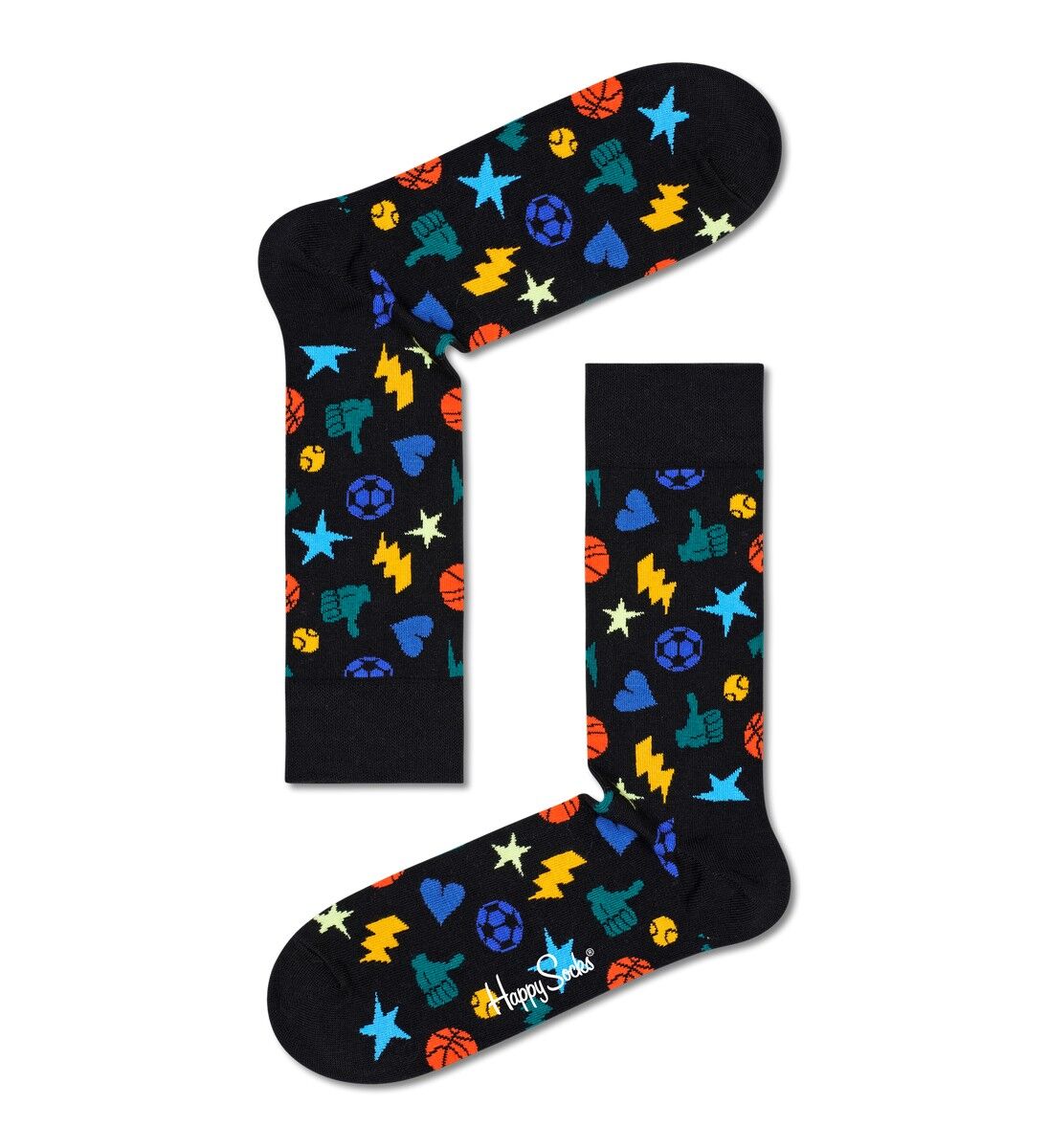 Happy Socks Game Day Socks Gift Set (5-pack), unisex sokken in cadeauverpakking