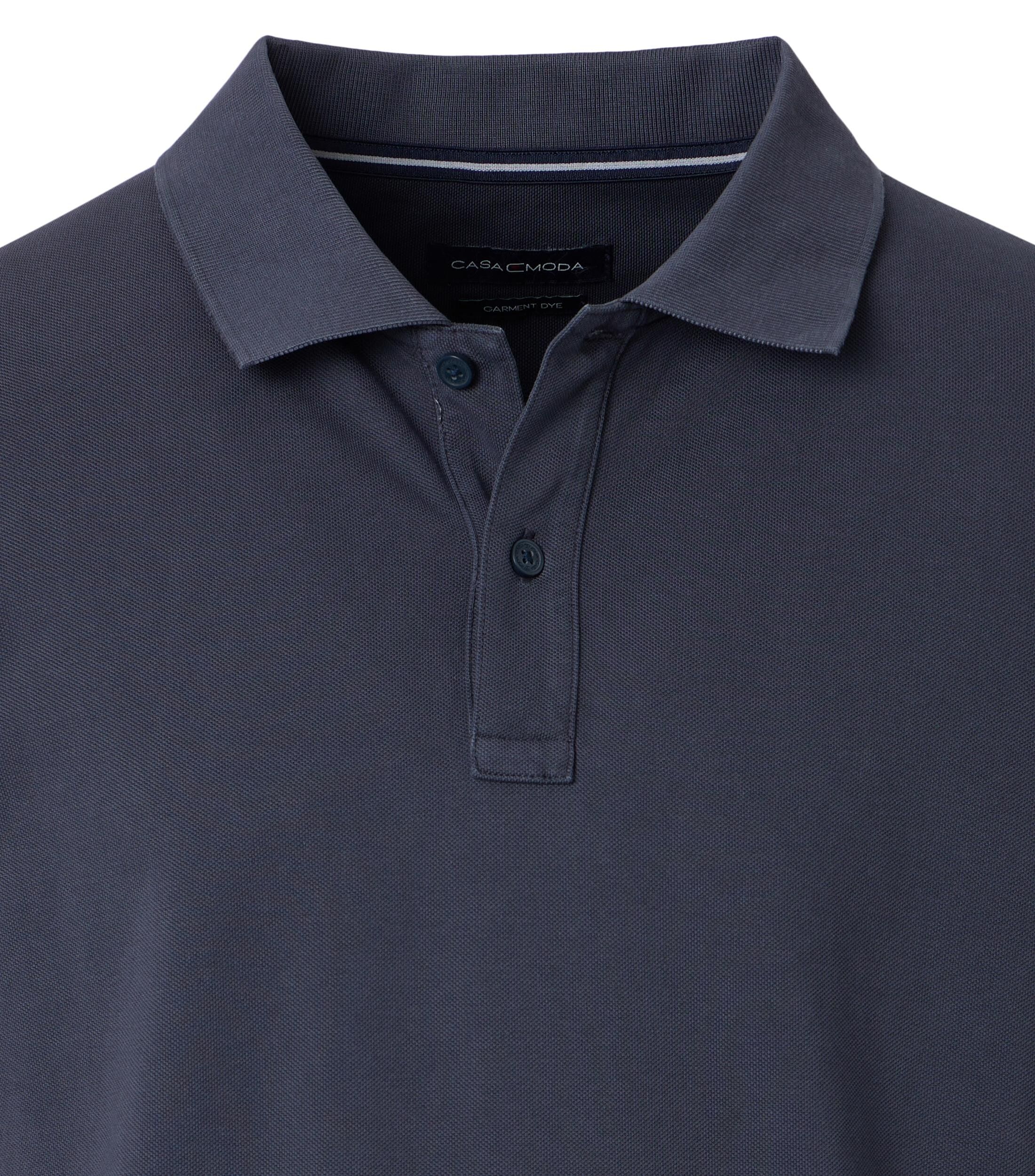 CASA MODA comfort fit heren polo, blauw
