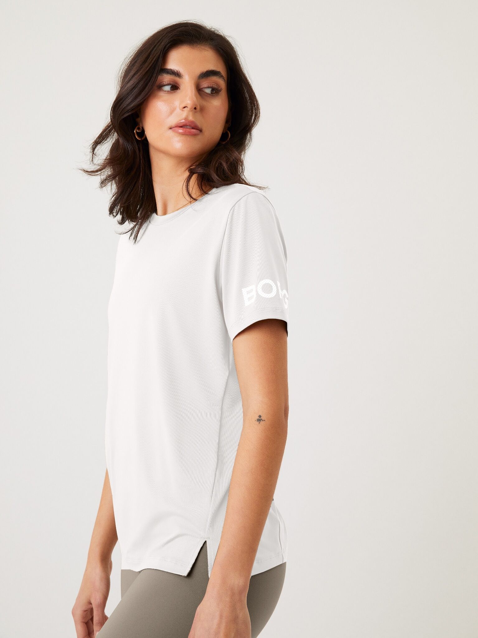 Bjorn Borg dames T-shirt, off white
