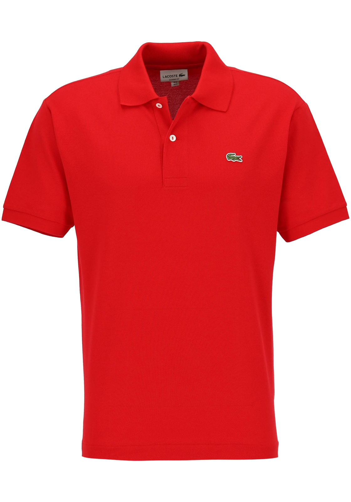 Lacoste Classic Fit polo, rood Lacoste Classic Fit polo, rood