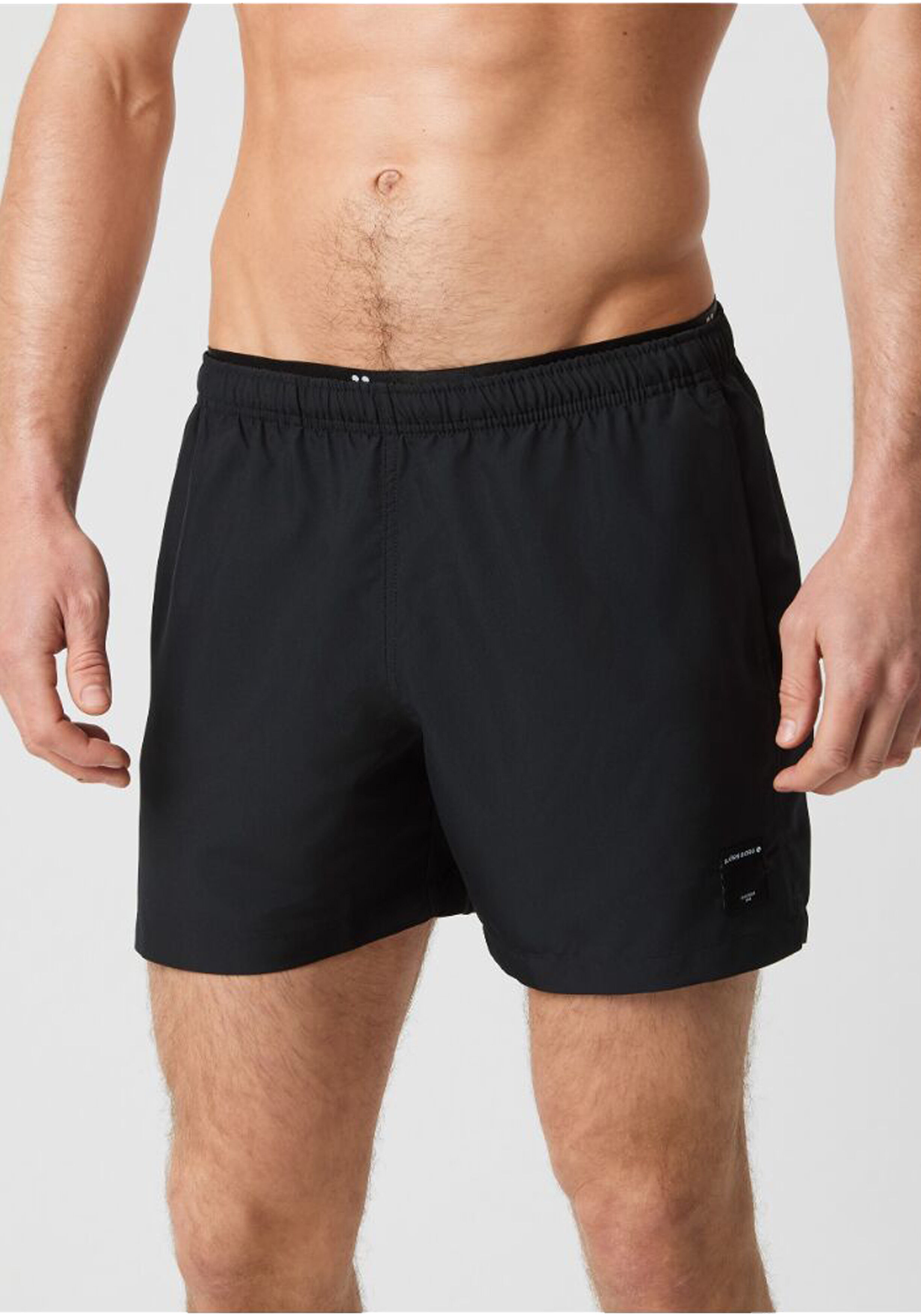 Bjorn Borg Elastic Swim Shorts, heren zwembroek, zwart