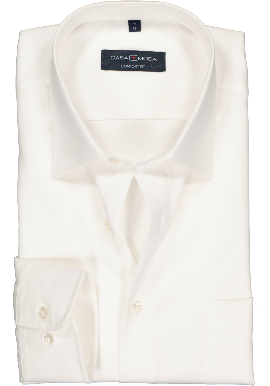 1-4046161139575_casa-moda-overhemd_HR CASA MODA comfort fit overhemd, mouwlengte 7, beige