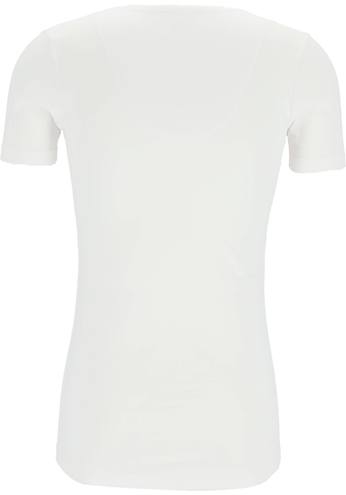 3-4004124270468-mey-MEY_46098101_TS_wit_4foto_HR Mey Dry Cotton functional T-shirt (1-pack), heren T-shirt slim fit diepe V-hals, wit